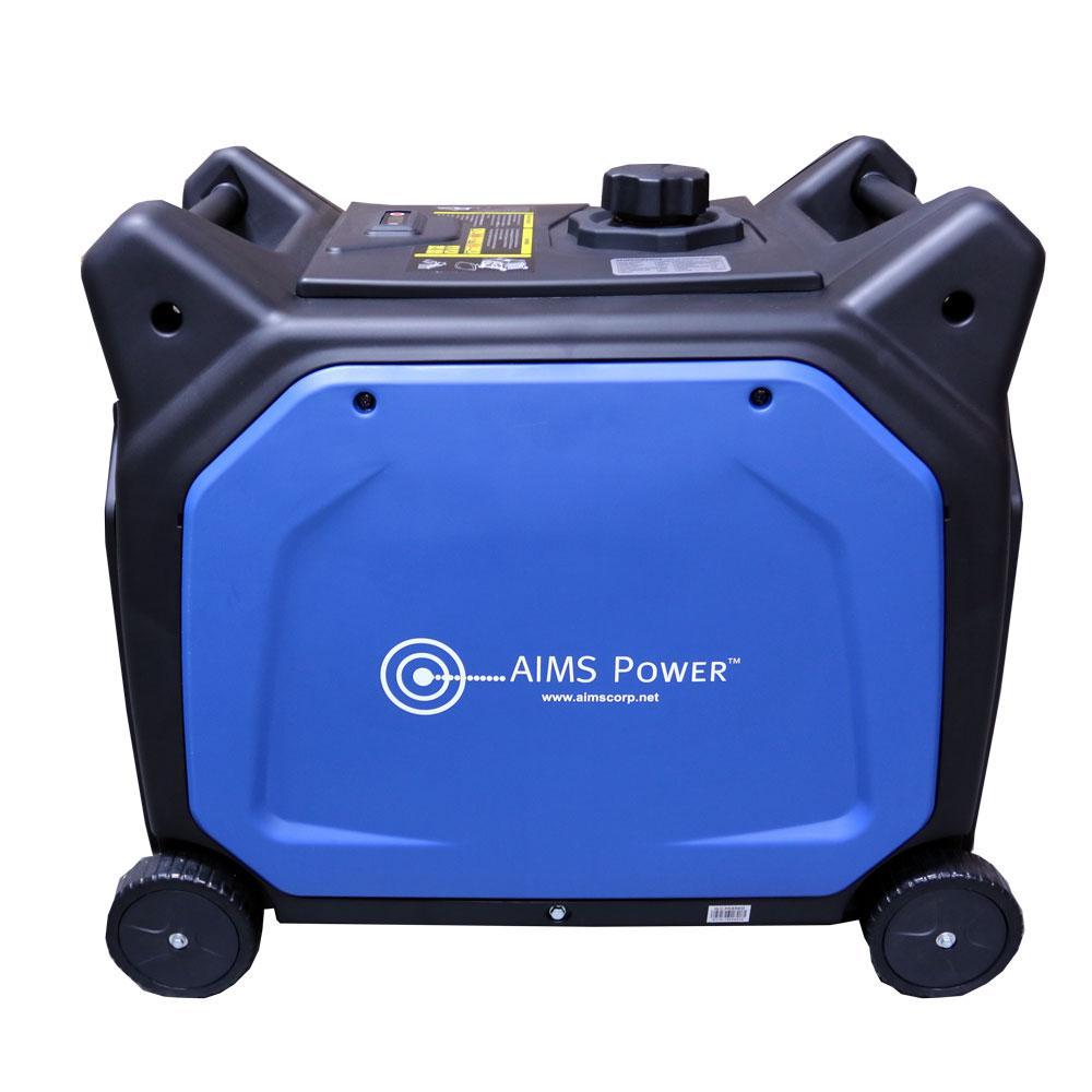 Aims GEN6600W240VS 6000W/6600W 120V/240V Electric Start Inverter Generator - Portable Power for Camping, RV, Home Backup & Outdoor Events