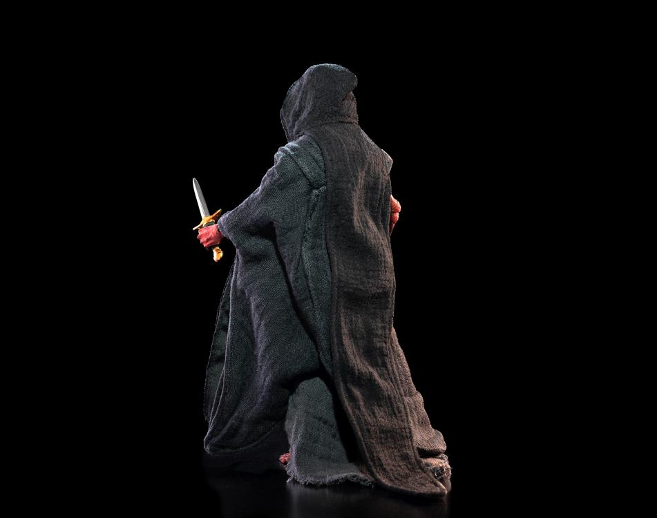 Mythic Legions 1/12 Scale 6-Inch Action Figure - The Masque of Red Death Black Robe Version by Four Horsemen Studios | Collectible Articulated Fantasy Figure for Display & Role-Playing Scenes