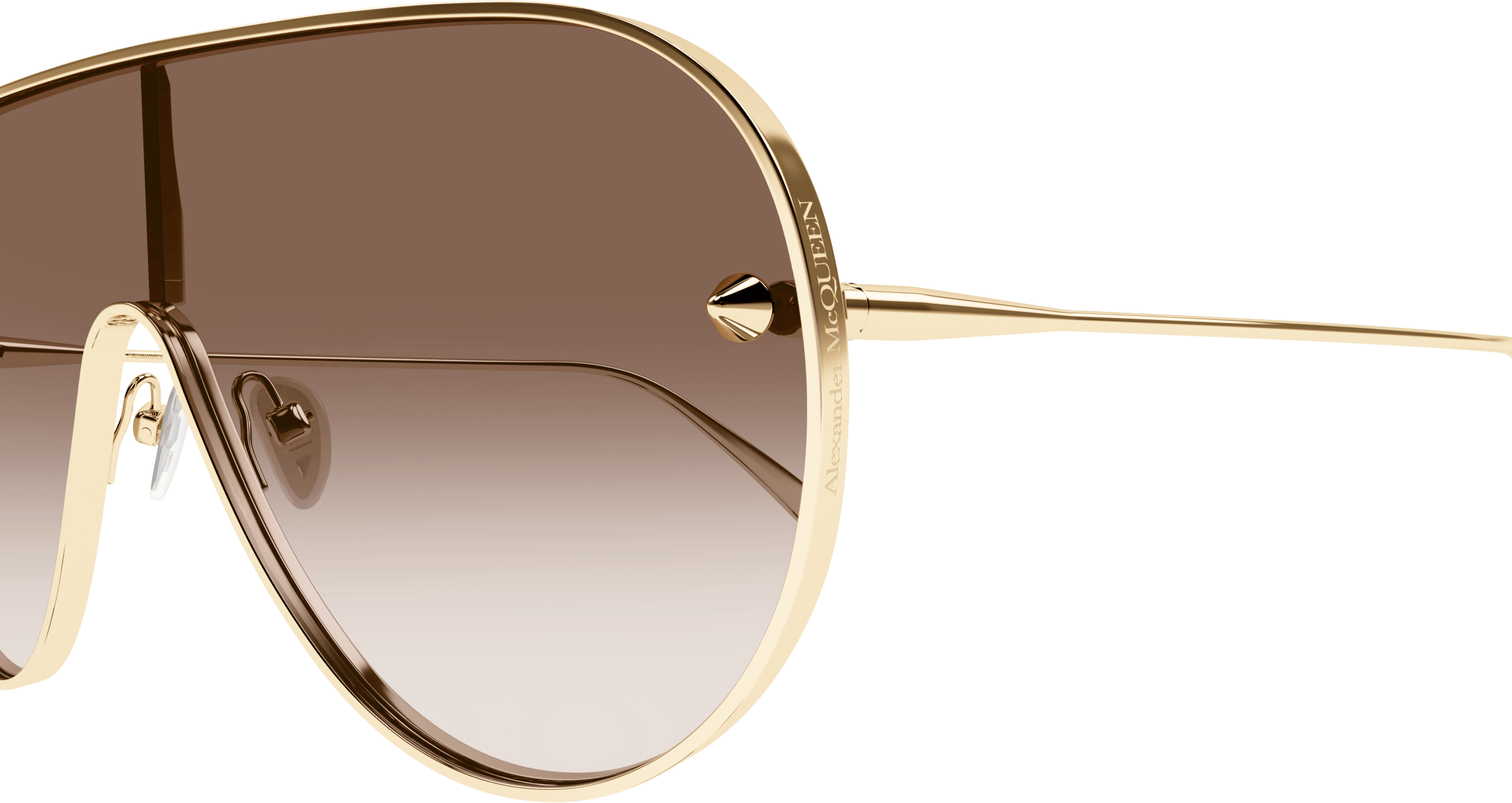 Alexander McQueen AM0481S Sunglasses - Luxury Designer Shades for Men & Women - Perfect for Outdoor Activities, Travel & Fashion Statements