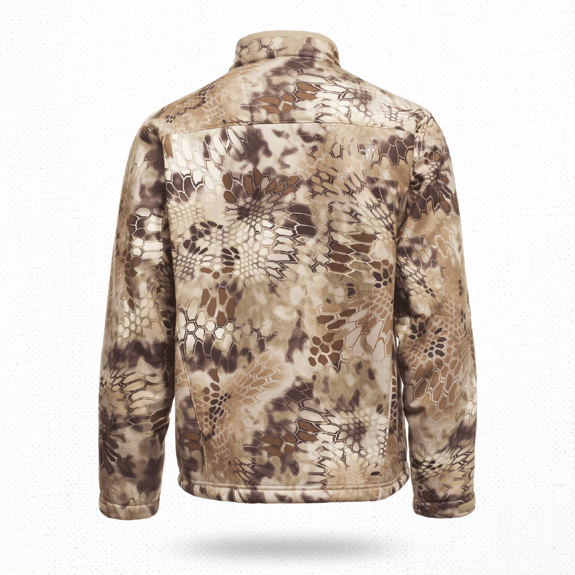 Kryptek Njord Men's Hunting Jacket - Windproof Camouflage Soft Shell Jacket for Outdoor Hunting, Hiking & Camping