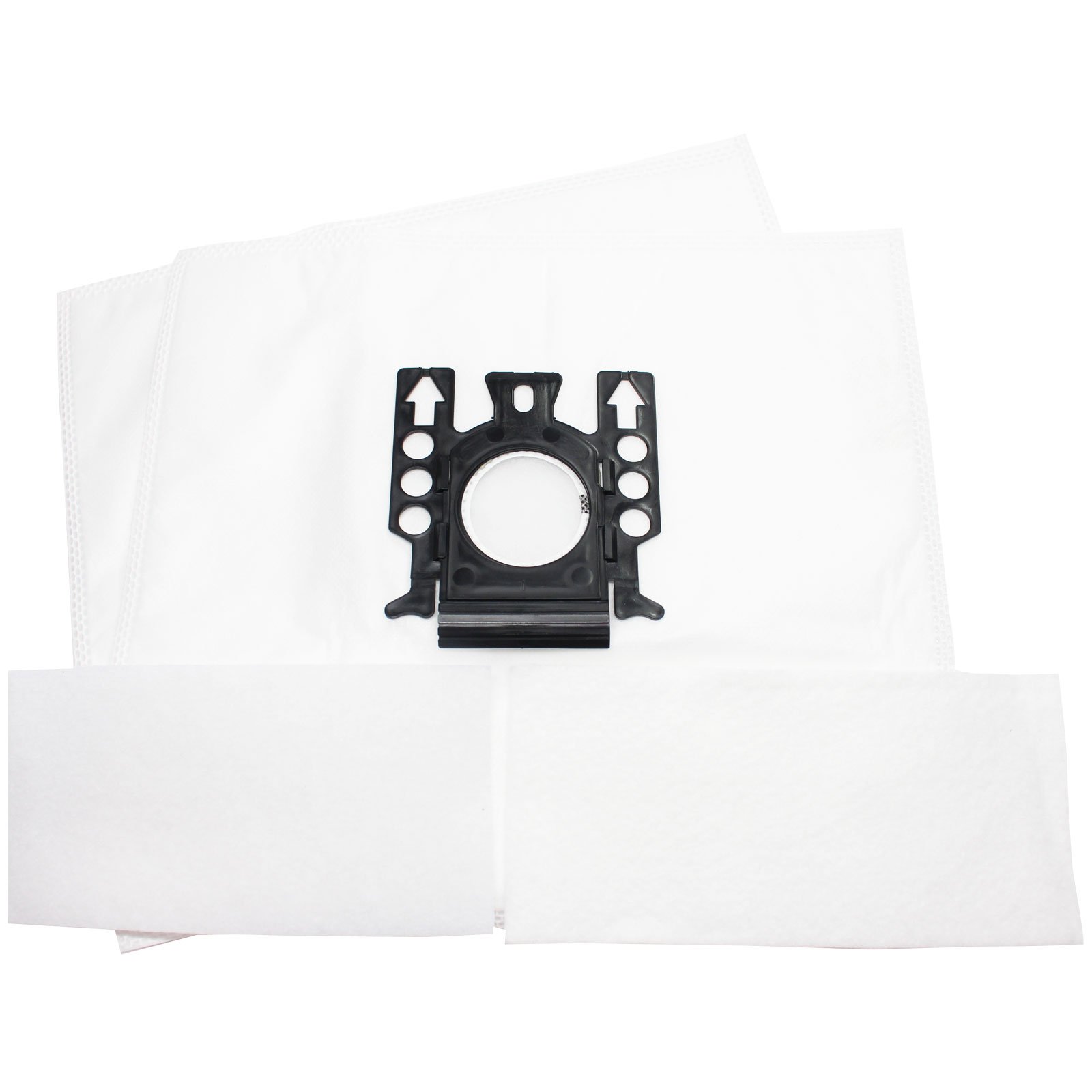 Upstart Battery 4 Replacement Vacuum Bags for Miele S247i & Type FJM - Includes 4 Micro Filters (2-Pack, 2 Bags per Pack) - Perfect for Deep Cleaning Carpets & Hard Floors