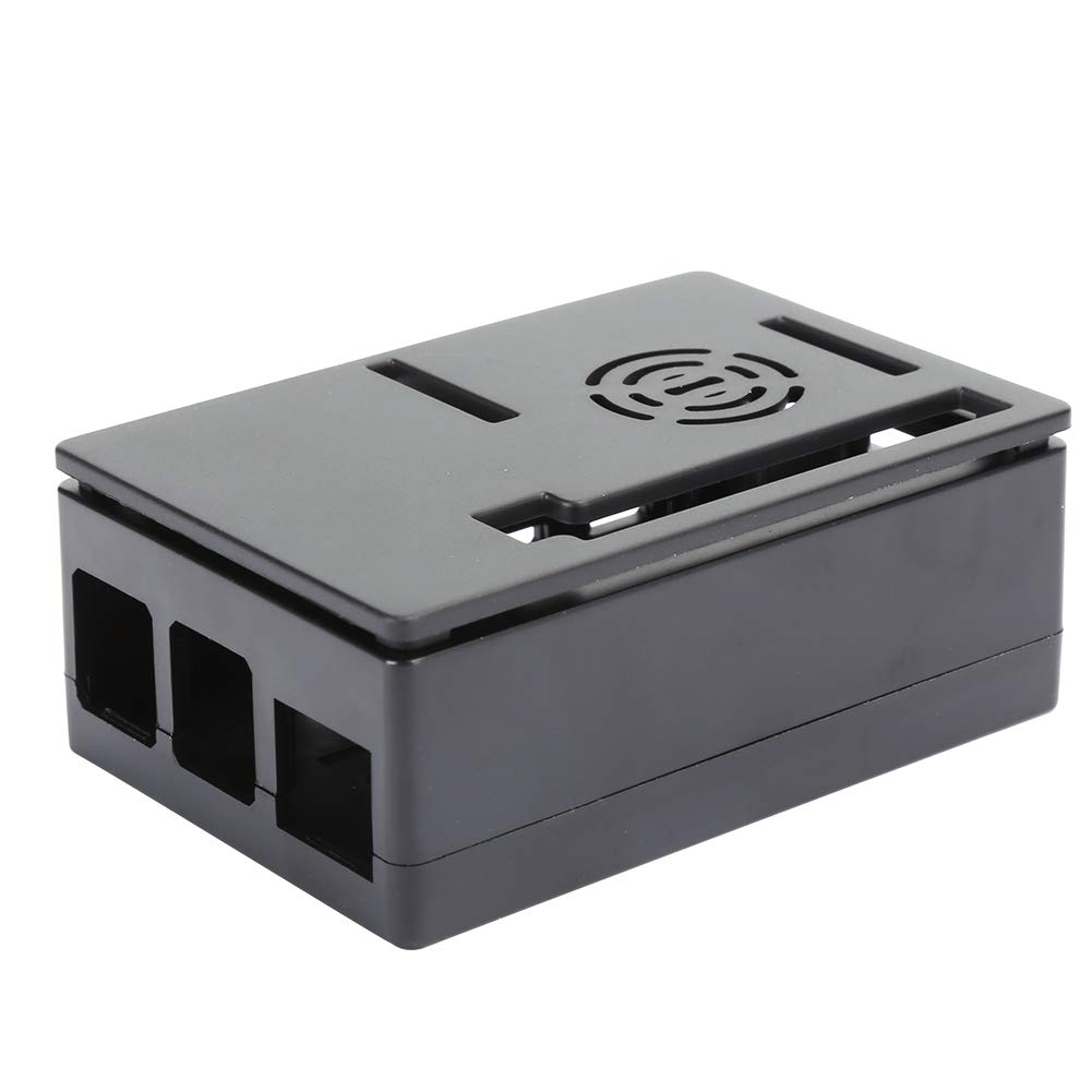 4 Model B Microcomputer Cooling Case - Black Shell for Desktop PC & Computer Cooling | Ideal for Home Office, Gaming, and Workstation Setups