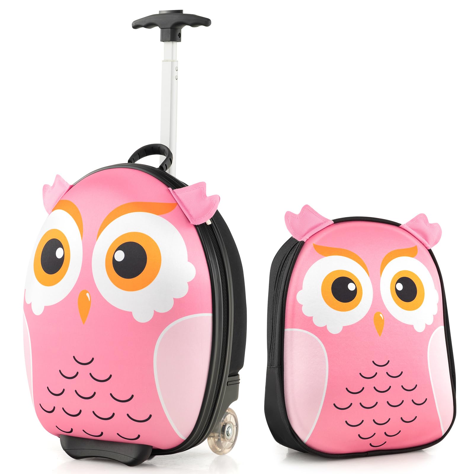 Goplus 2-Piece Kids Carry On Luggage Set - 16