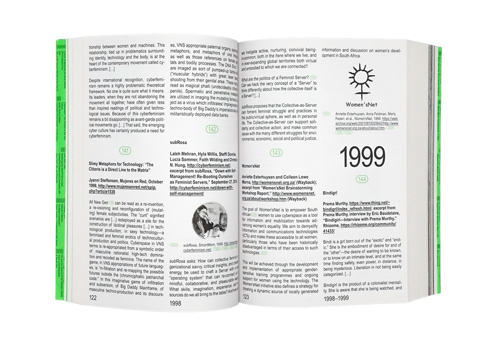Cyberfeminism Index Book by Mindy Seu | Feminist Theory & Digital Culture Collection | Perfect for Gender Studies & Tech Research
