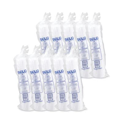 SOLO LB3161 Liftback & Lock Tab Cup Lids - 16oz White Foam Cup Lids (1000/Carton) - Secure Fit for Hot & Cold Beverages - Perfect for Coffee Shops, Restaurants, and Takeout Services