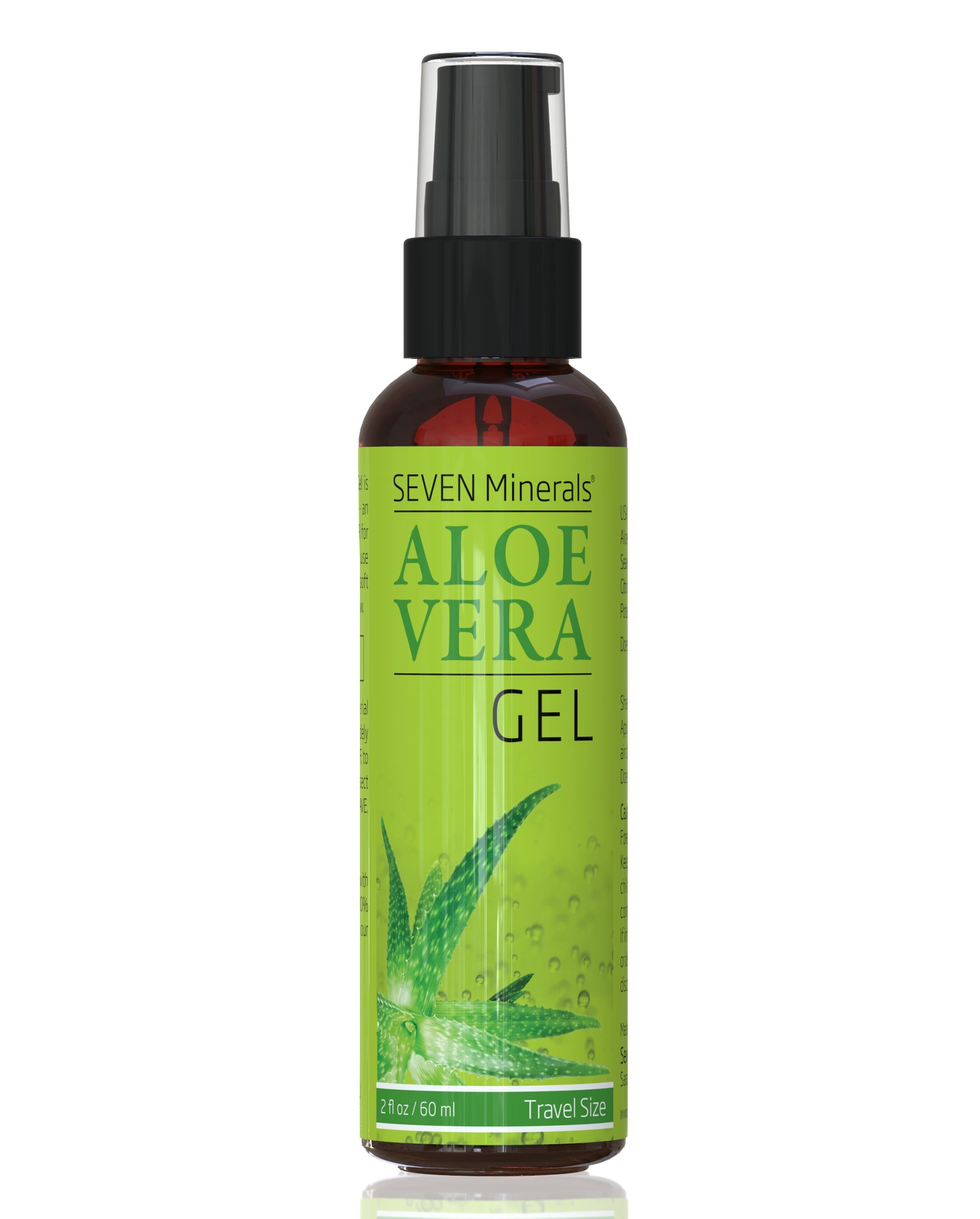 Seven Minerals Aloe Vera Spray & Gel for Sunburn Relief