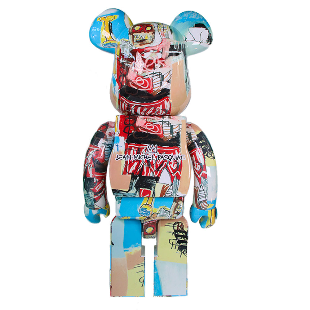 1000% Bearbrick Jean Michel Basquiat V6 Collectible Art Figure - Limited Edition Vinyl Toy for Home Decor & Pop Art Display