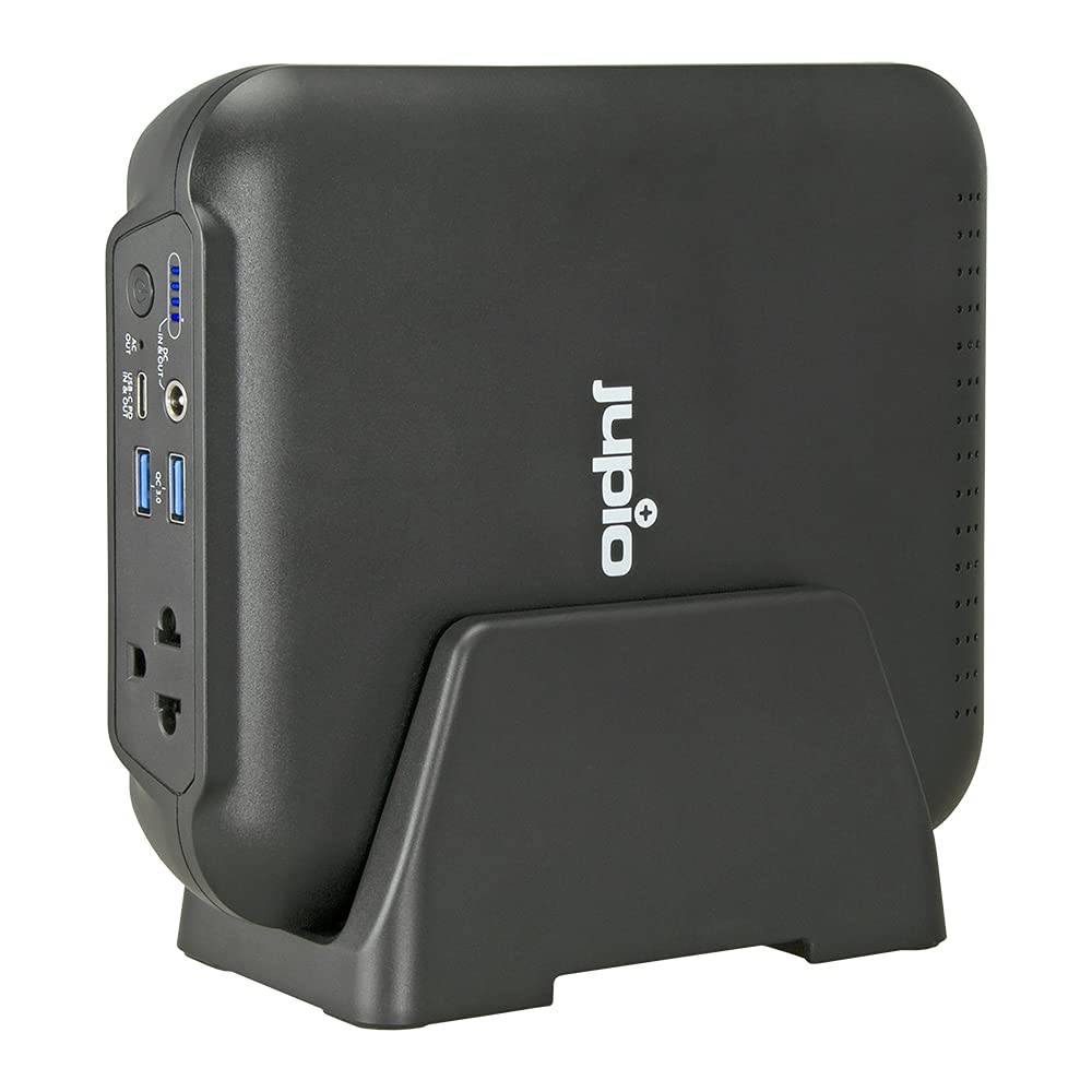 Jupio PowerBox 160 US 41600mAh High Capacity Desktop Power Bank - Fast Charging for Laptops, Phones & Tablets - Perfect for Home Office, Travel & Emergency Power Backup