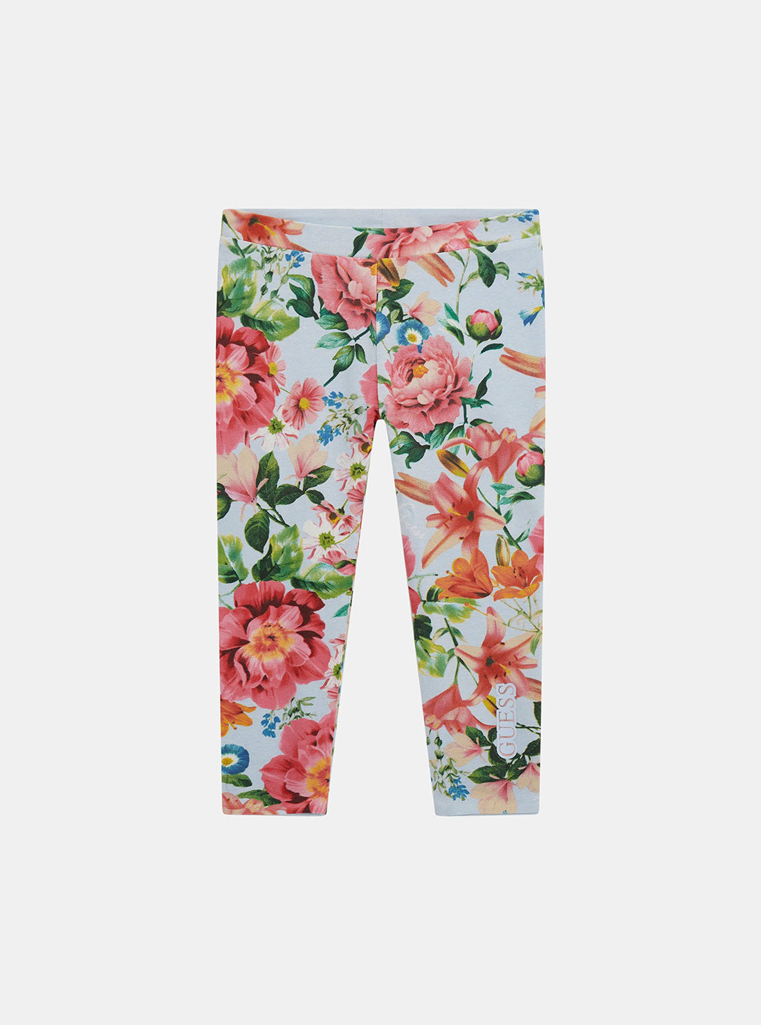 Floral Print Reversible Leggings for Women - Stretchy High Waist Yoga Pants - Comfortable Workout & Lounge Wear for Gym, Running, and Casual Outfits