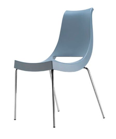 Casprini Chiacchiera Chair - Modern Accent Chair for Living Room, Bedroom & Office - Stylish Upholstered Armchair with Wooden Legs - Perfect for Home Decor & Relaxation