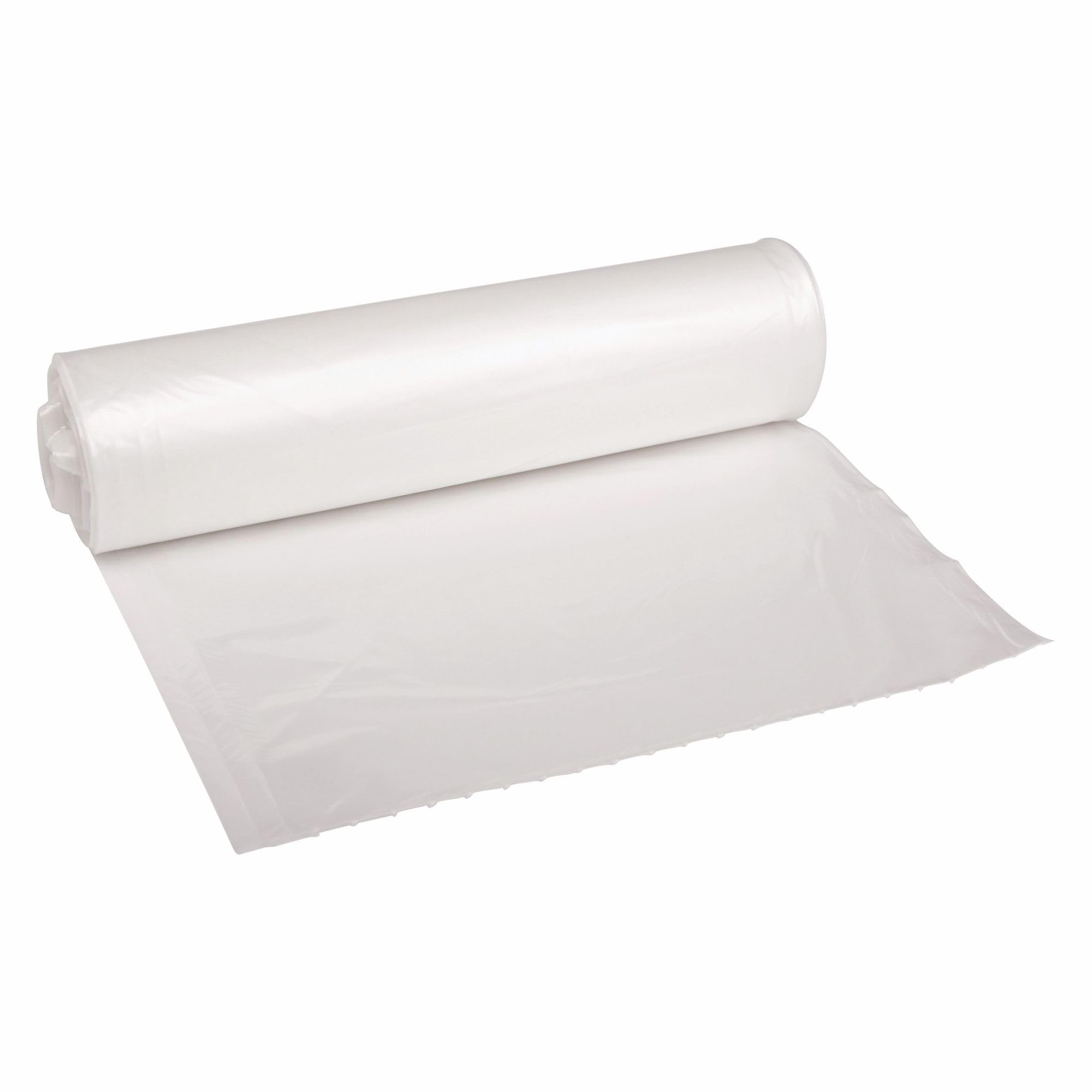 Eco-Friendly 33 Gallon Recycled LDPE Trash Bags - 1.4 Mil Thick, 33