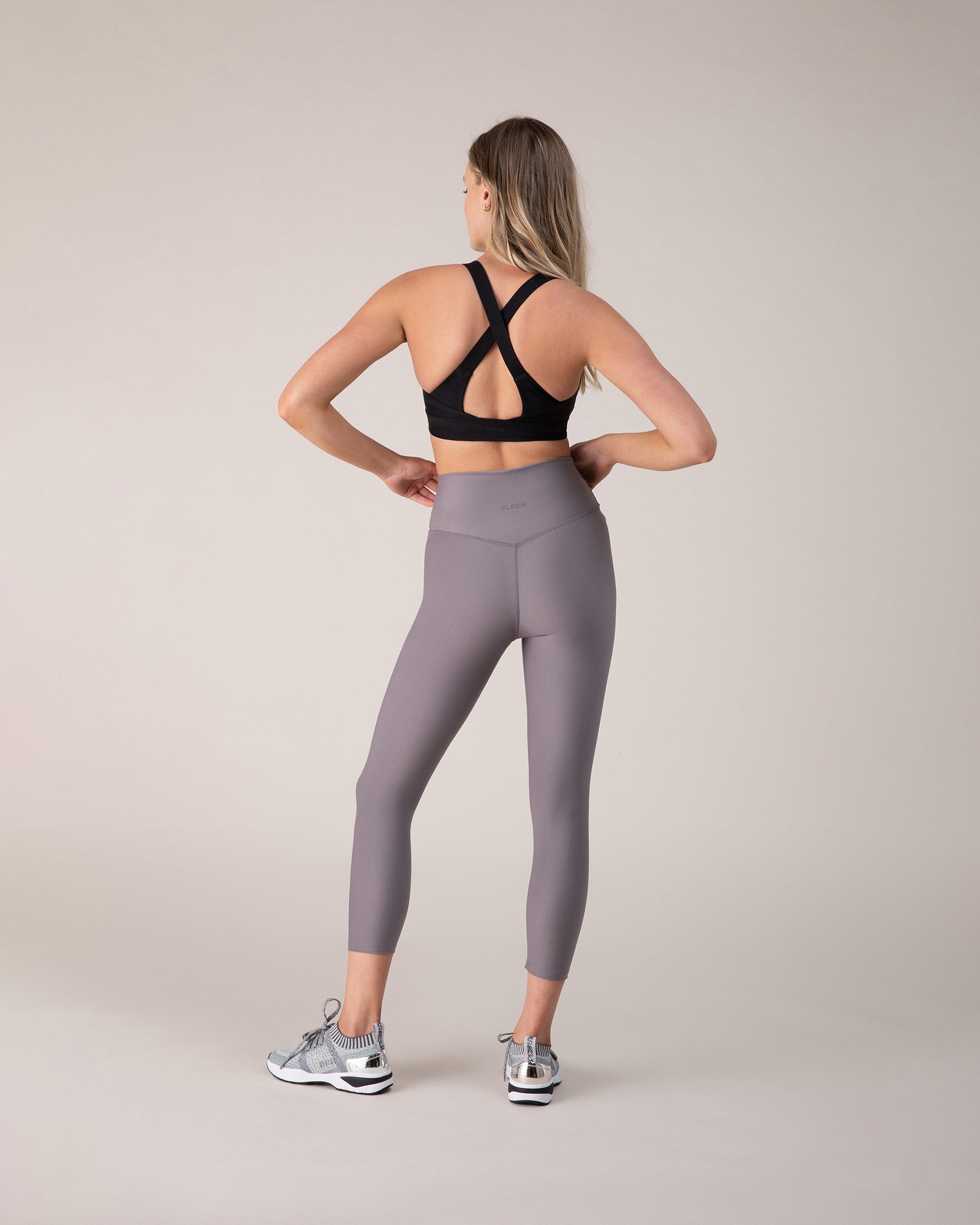 BLOCH Sculpt 3/4 Length Legging - High Waist Yoga Pants for Women, Stretchy Workout Leggings for Dance, Pilates & Gym - Perfect for Fitness & Lounge Wear