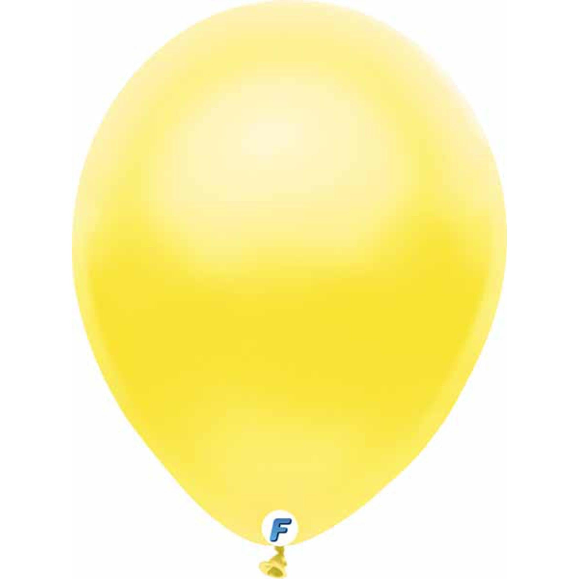 Funsational Pearl Yellow Balloons - 12 Pack for Birthday Parties, Baby Showers & Wedding Decorations