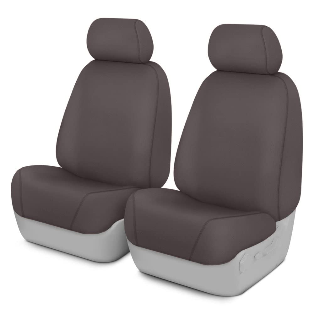Covercraft SS2512PCGY Custom Fit Seat Covers - Durable Car Seat Protectors for Trucks, SUVs & Cars | Perfect for Daily Commute, Road Trips & Outdoor Adventures