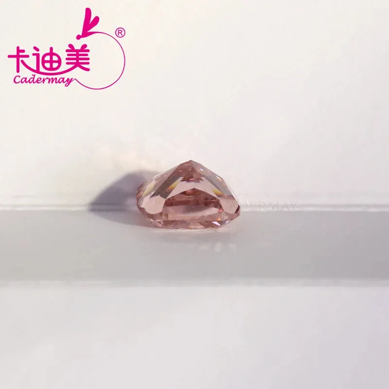CaderMAY Cushion-Cut EX CVD Lab-Grown Diamond - Intense Pink Color, VS2 Clarity - Loose Gemstone for Jewelry Making | Engagement Rings, Earrings & Custom Designs