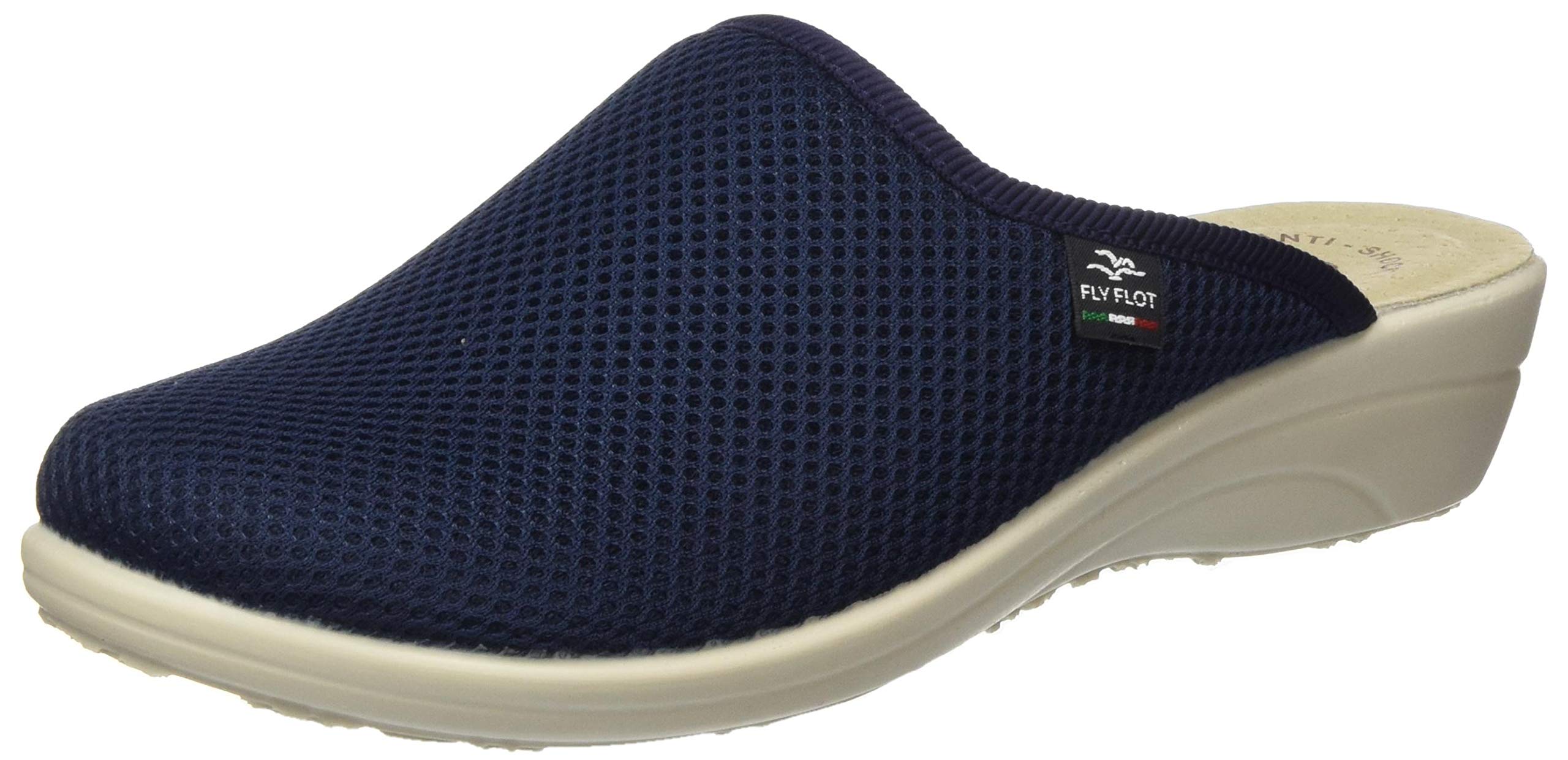 Fly Flot Women's Open-Back Slippers - Comfortable House Shoes for Indoor & Outdoor Use - Soft Breathable Slides for Relaxing at Home, Running Errands or Beach Wear