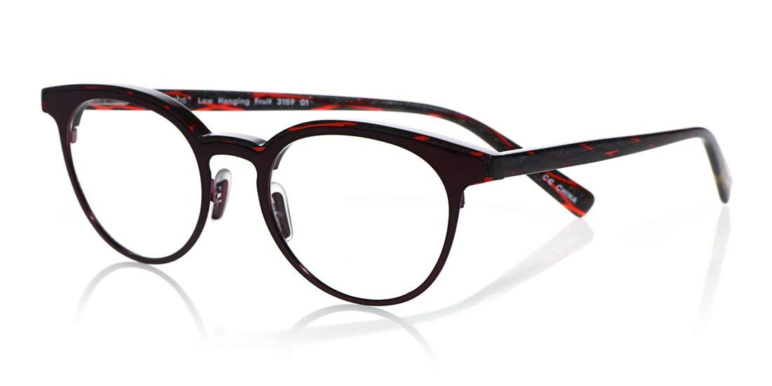 eyebobs Low Hanging Fruit Unisex Premium Reading Glasses for Men & Women | Round Frame Readers | Perfect for Reading Books, Using Phones & Computer Work