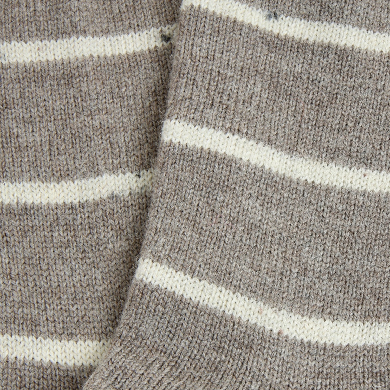 Premium British Wool Striped Socks for Men - Soft & Warm Winter Socks for Hiking, Office & Casual Wear