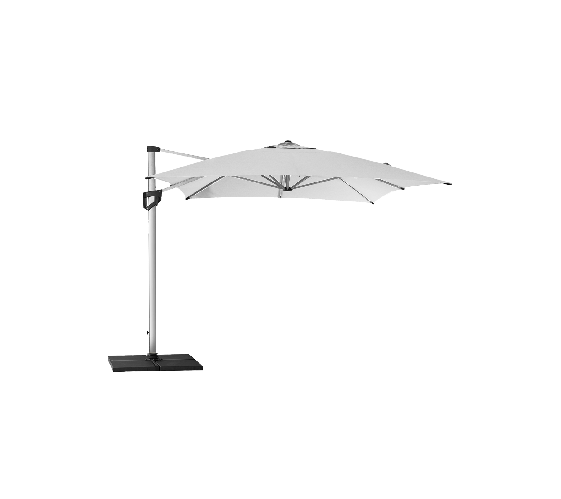Hyde Luxe Hanging Parasol 3x4m - Premium Outdoor Sun Shade for Patio, Garden, and Poolside Relaxation