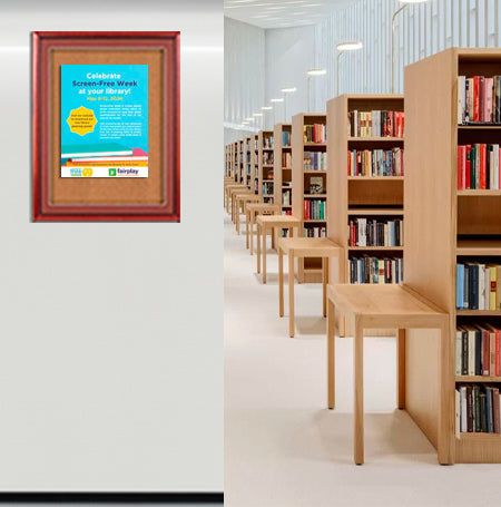 Premium 42x42 Inch Wooden Enclosed Bulletin Board with Swing Frames - Stylish Home Office, Classroom, or Dorm Room Organization & Decoration