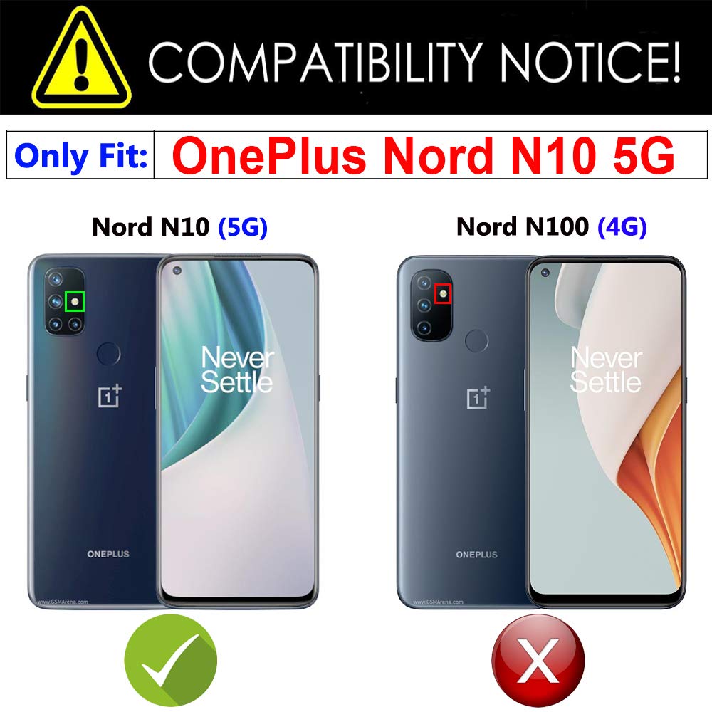 OnePlus Nord N10 Phone Case with 360° Rotating Ring Stand for Secure Grip & Hands-Free Viewing
