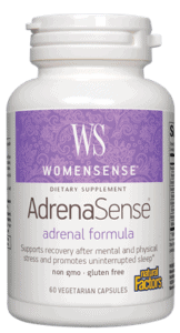 WomenSense® AdrenaSense® - Natural Adrenal Support Supplement for Women - Stress Relief & Energy Boost - Supports Hormonal Balance & Healthy Cortisol Levels - Perfect for Busy Moms & Working Professionals
