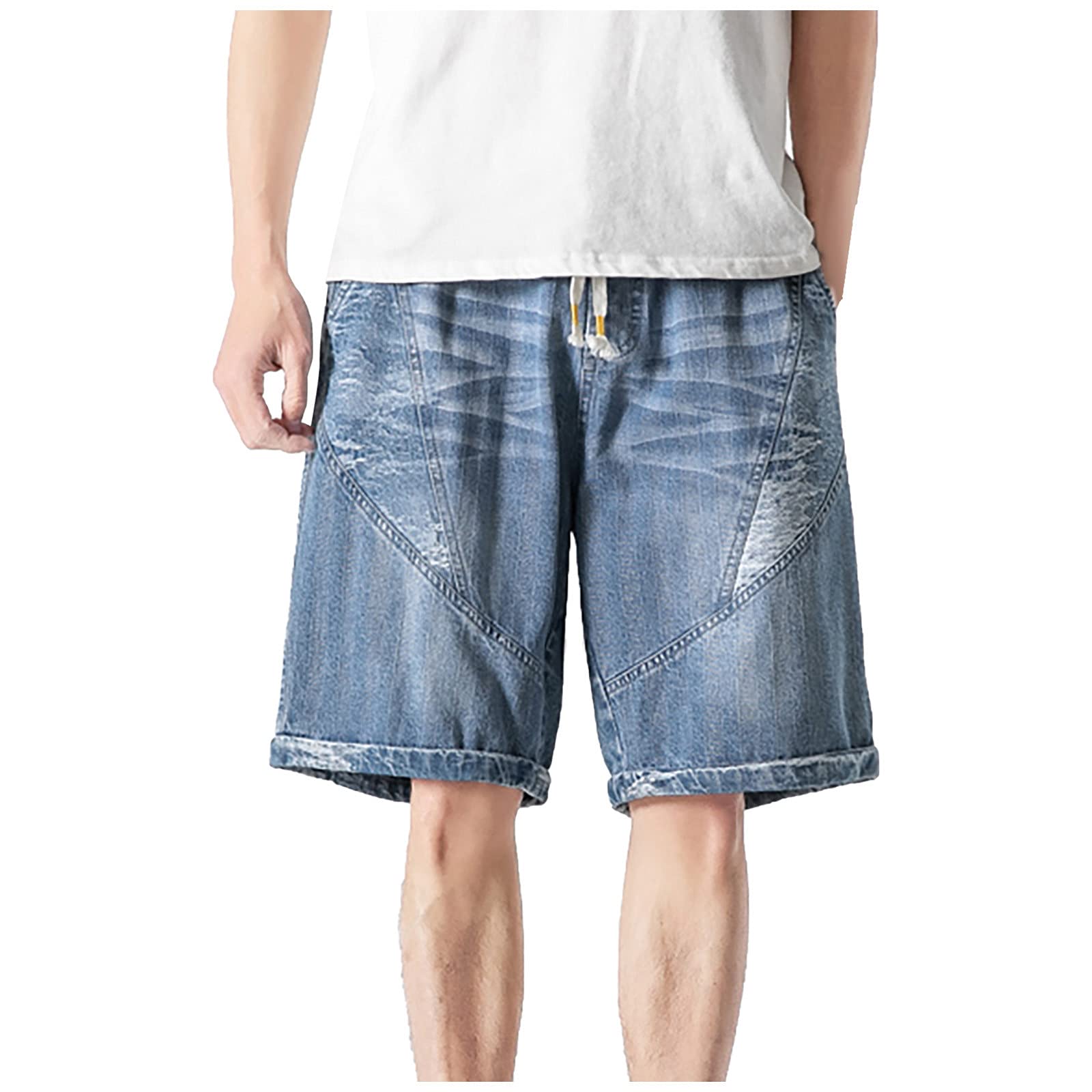 2024 Men's Classic Twill Cargo Shorts - Stretch Relaxed Fit Work & Combat Safety Joggers for Outdoor Activities, Hiking, and Casual Wear