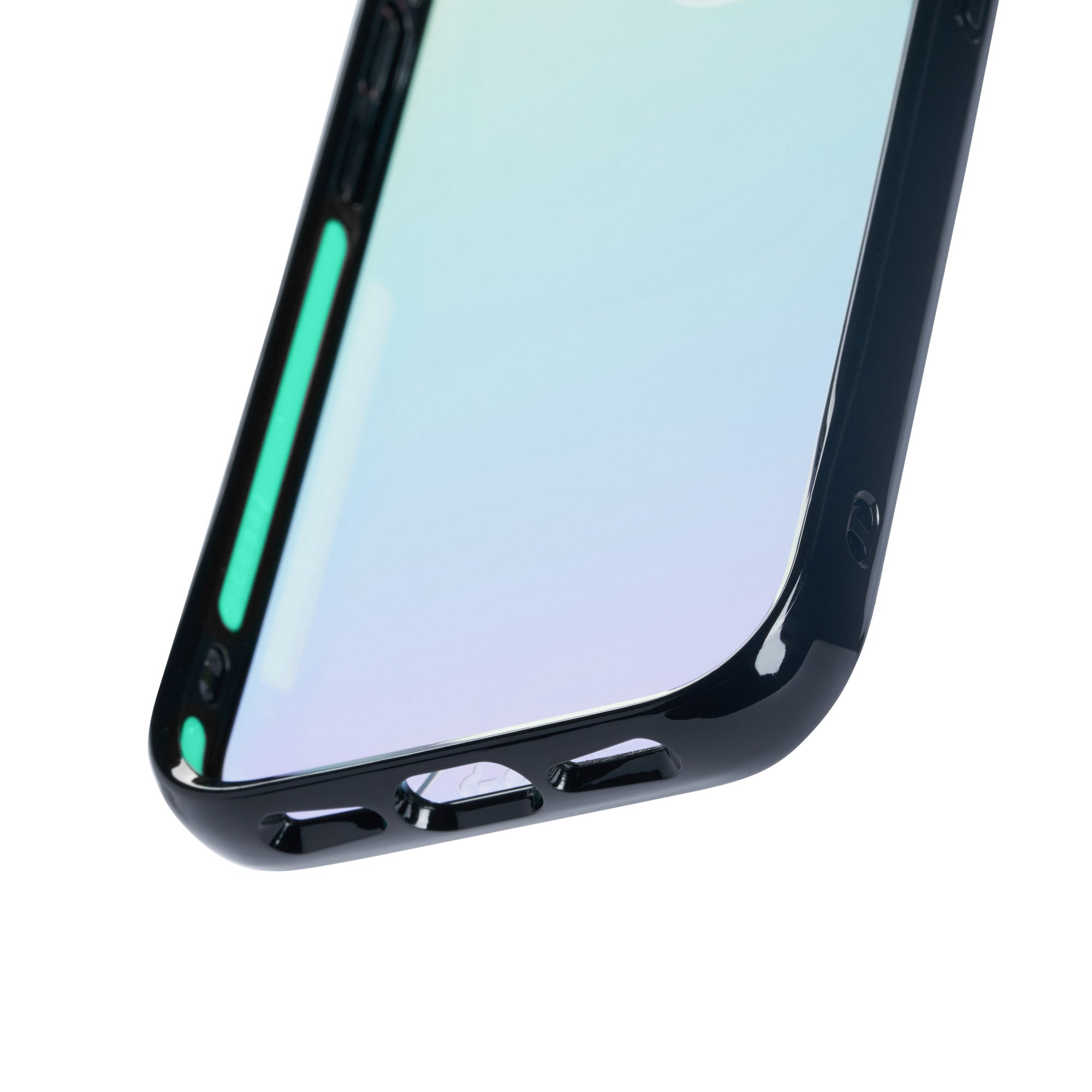 Shimmering Iridescent Phone Case - Crystal Clear Protection for iPhone & Samsung | Trendy Glossy Cover for Everyday Use & Special Occasions