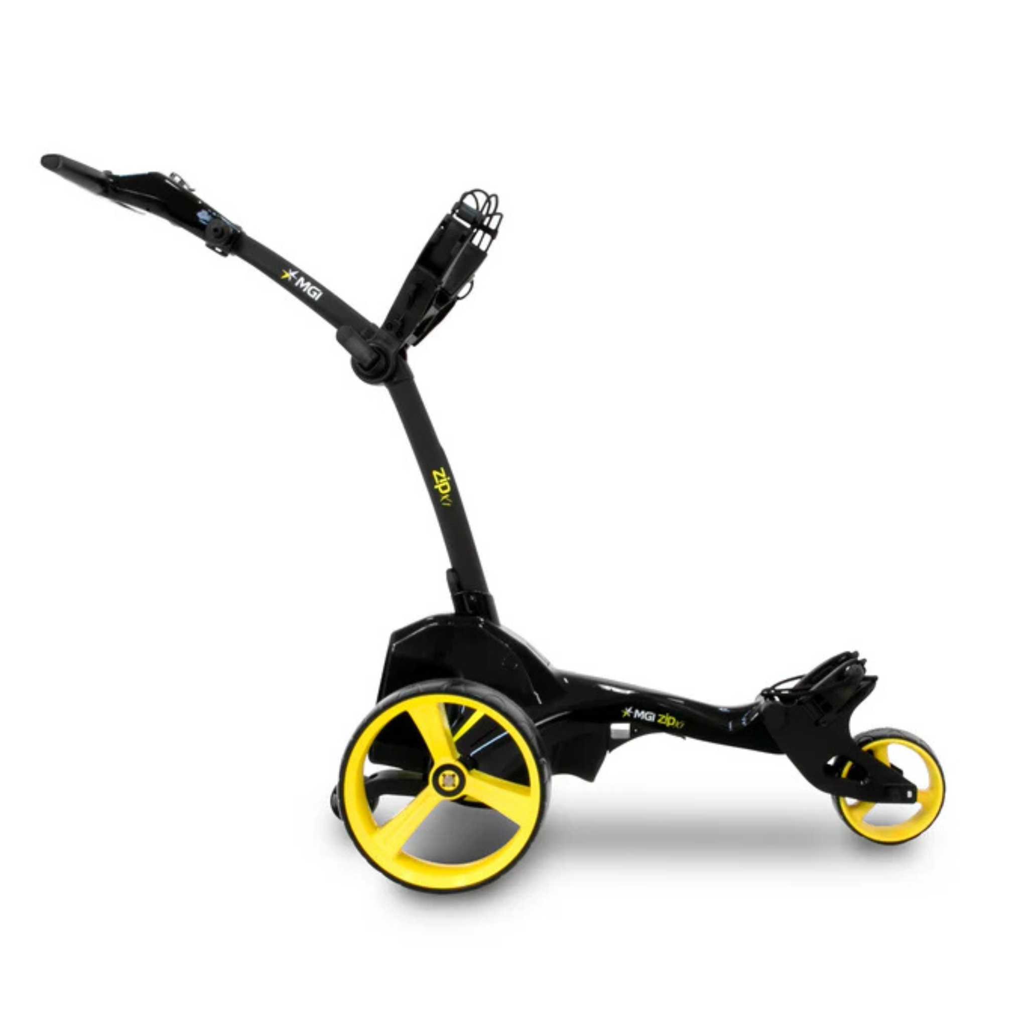 MGI ZIP X1 Electric Golf Push Cart with 18-Hole Battery - Lightweight Motorized Caddy for Effortless Golfing on Any Course