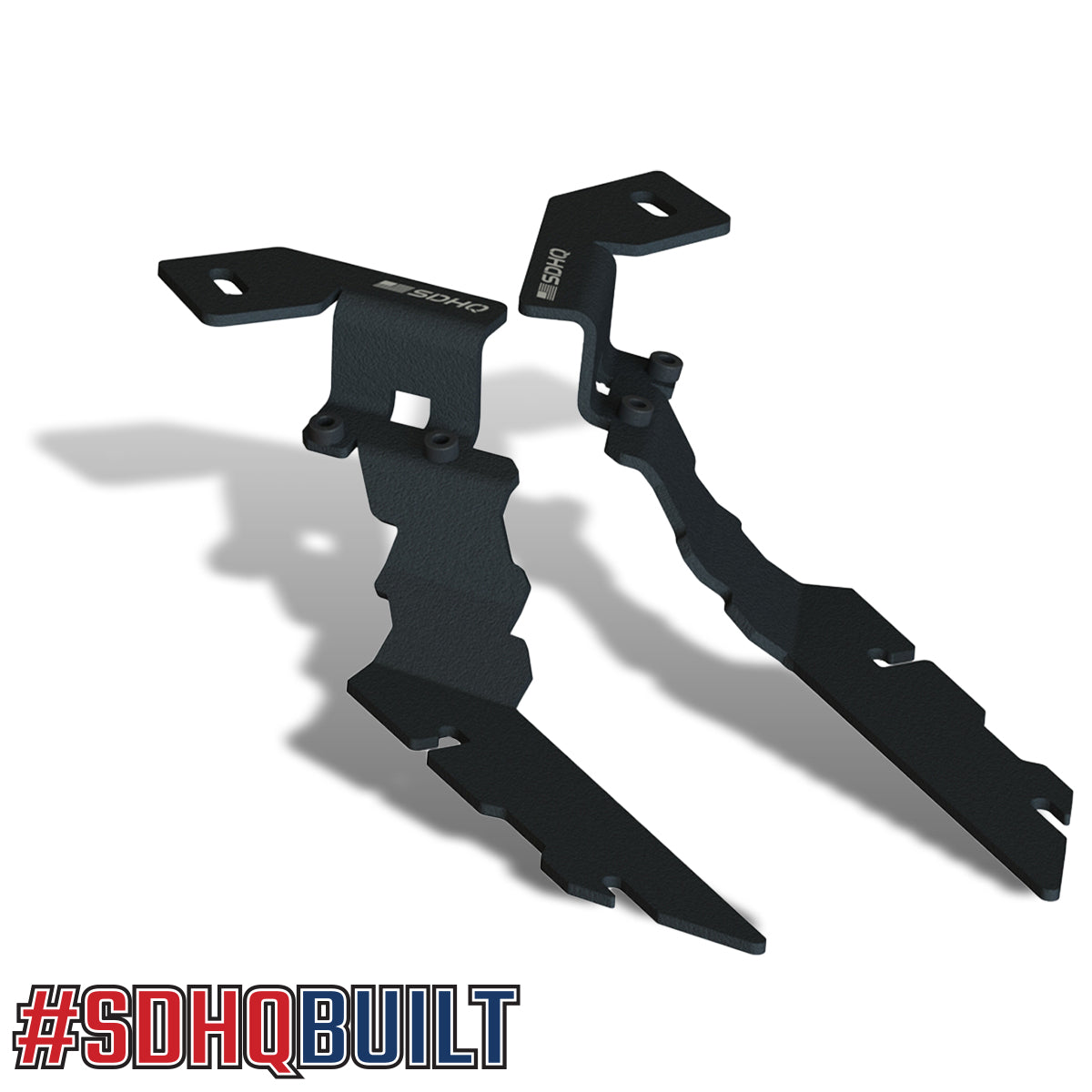 SDHQ Built A-Pillar Light Mounts for 2021-2024 Ram 1500 TRX & RHO | Off-Road LED Light Brackets | Perfect for Night Driving & Off-Road Adventures