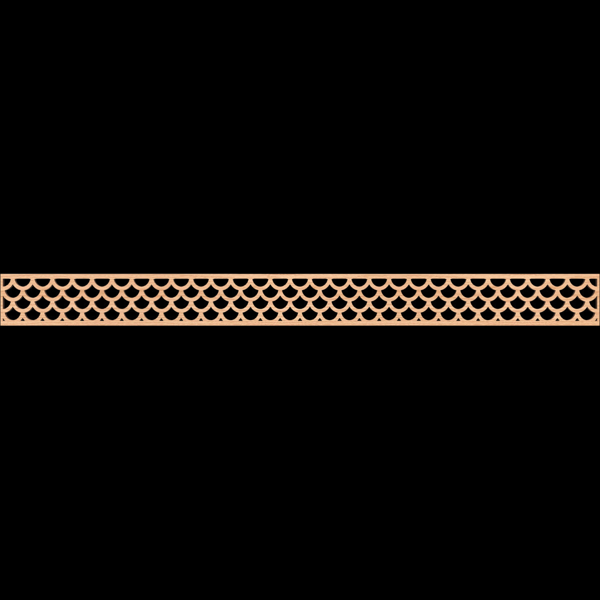Hudson Fretwork Moulding - Decorative Wood Trim for Home & Furniture | Perfect for DIY Projects, Wall Paneling, and Cabinet Accents