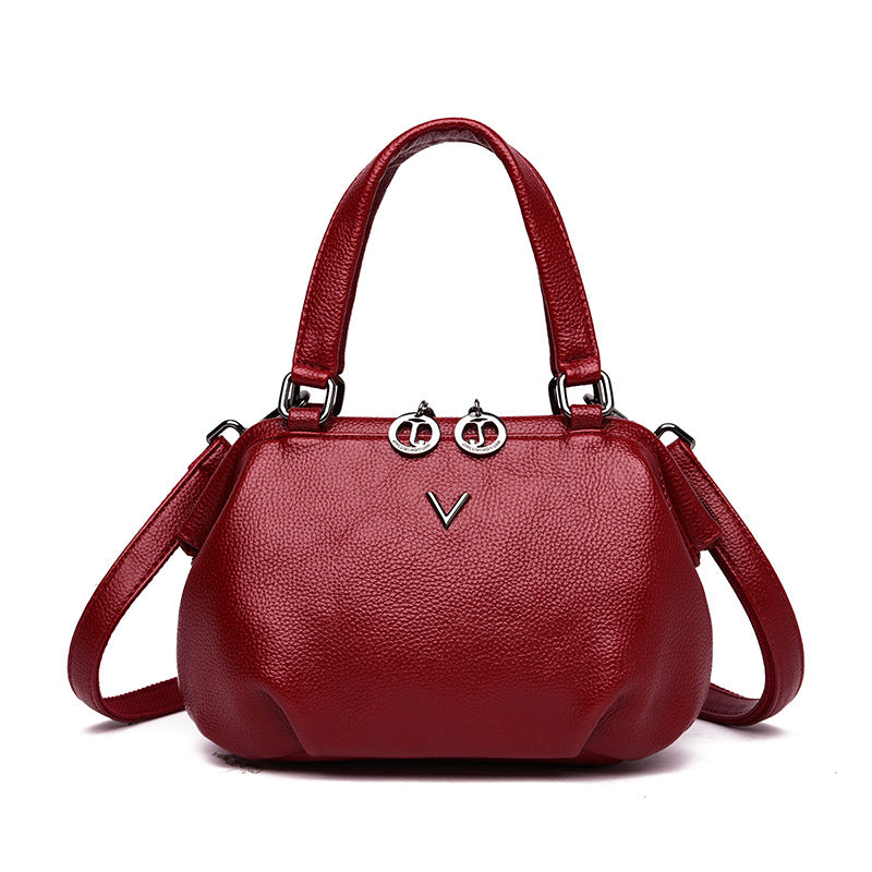Luxury Genuine Leather Small Tote Handbags for Women - Perfect for Summer Outings, Beach Trips & Everyday Use