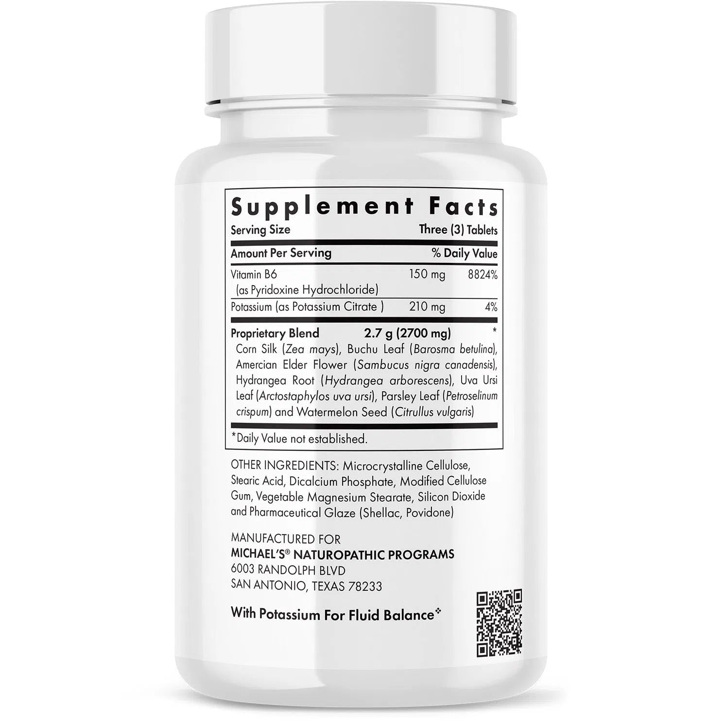 Michael's Health Water Balance Factors Supplement - Supports Hydration & Electrolyte Balance - Ideal for Athletes, Fitness Enthusiasts & Active Lifestyles
