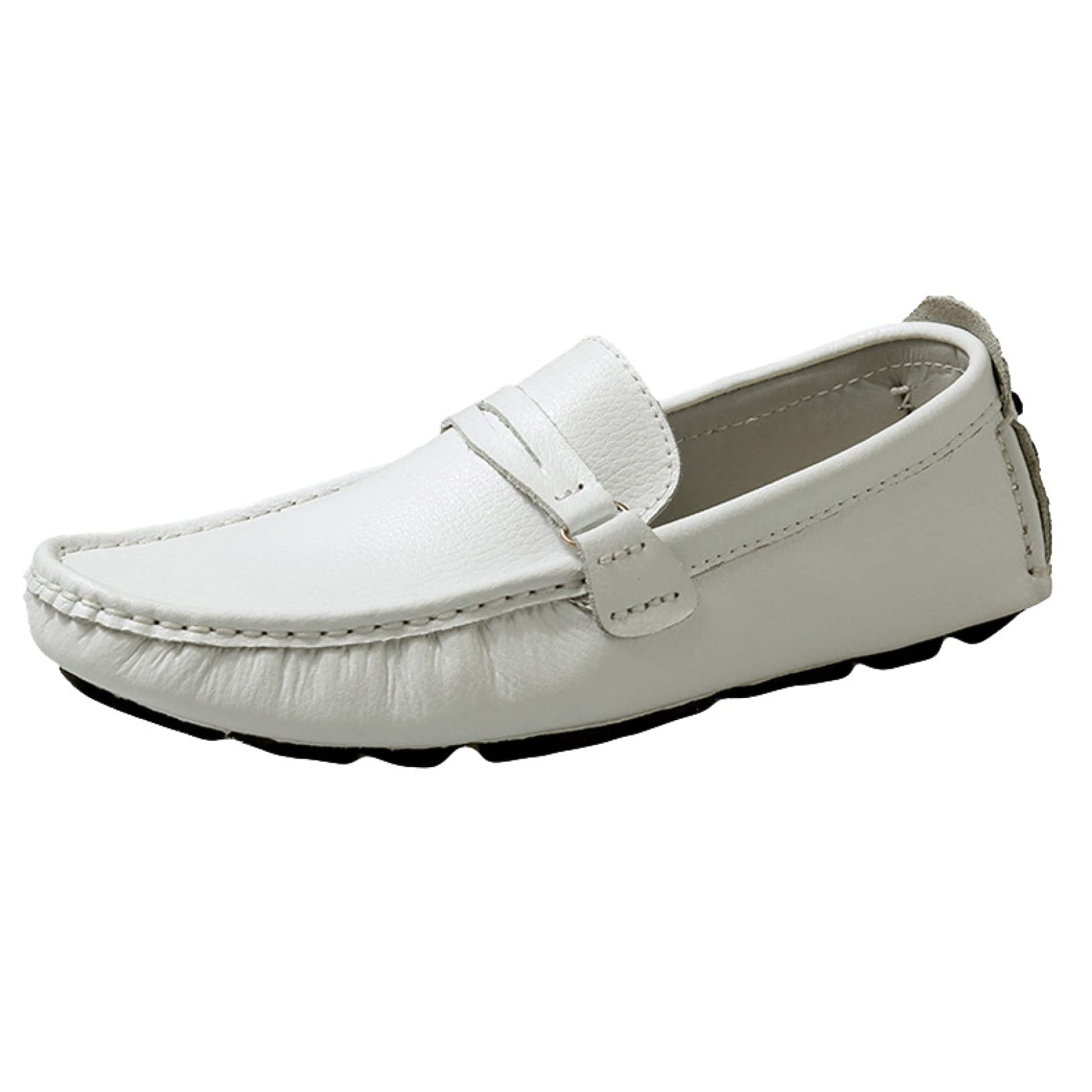 HOXEKLE Men's Penny Loafers - Comfortable PU Leather Driving Shoes, Slip-On Moccasins for Men | Casual & Fashionable Flats | Perfect for Office, Dating & Daily Wear
