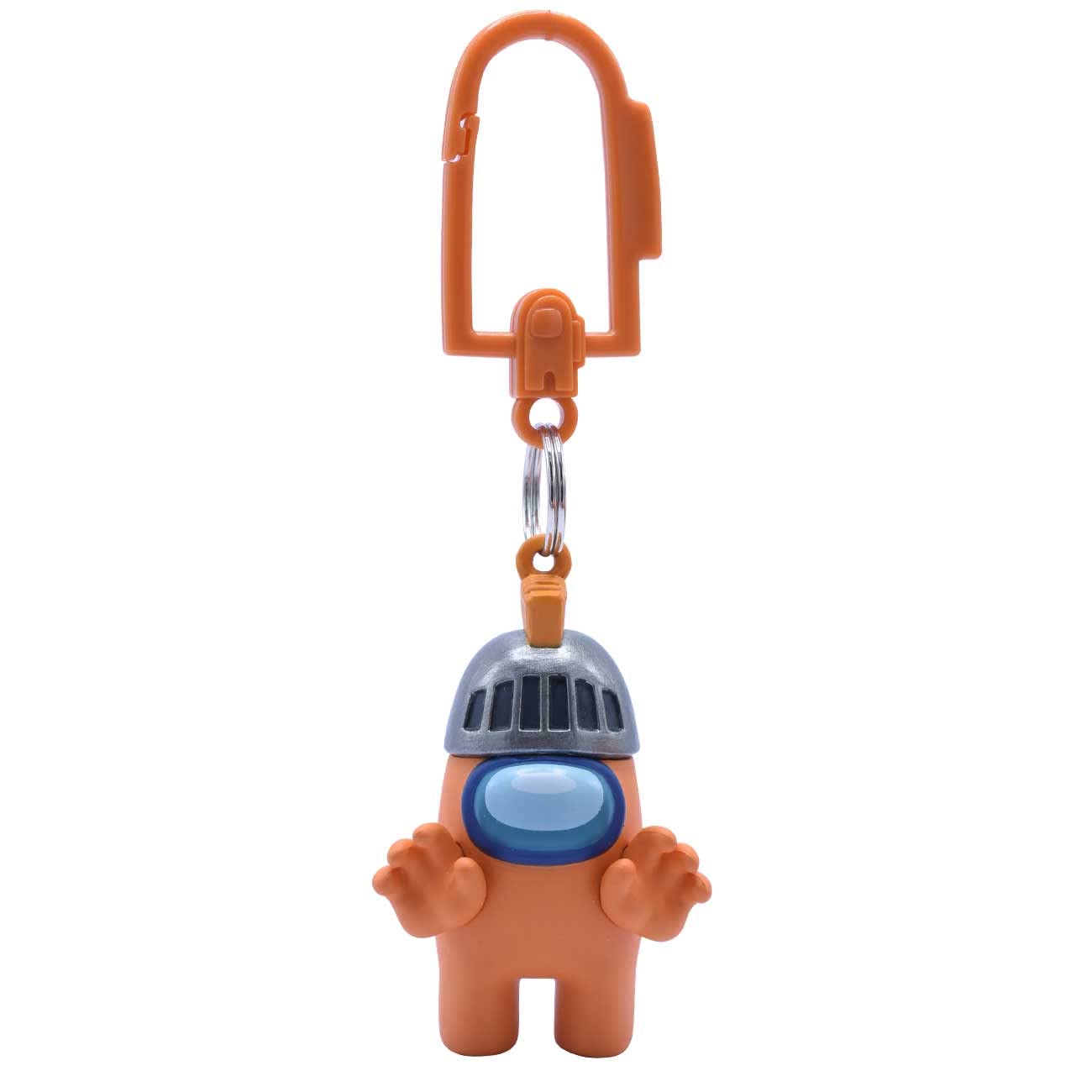 Just Toys LLC Among Us Backpack Hangers - Series 2 | Fun Character Hooks for School Bags, Lockers & Dorm Rooms | Official Among Us Merchandise
