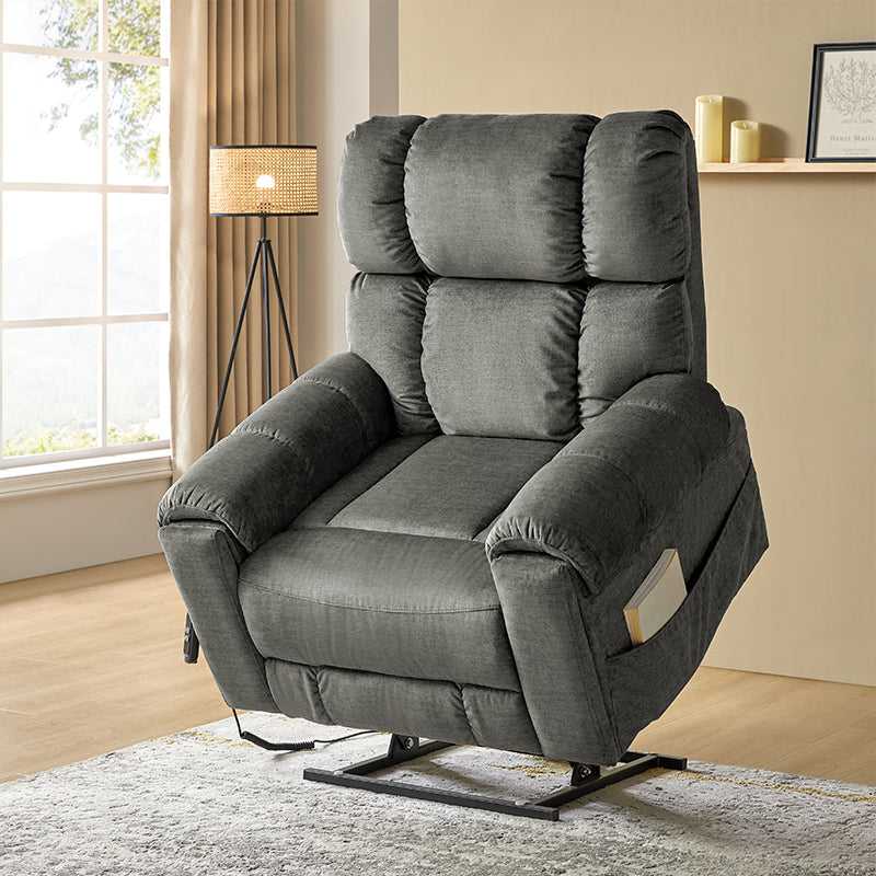 Harold Thera Massage Premium Infinite Position Lift Chair - Electric Recliner for Pain Relief & Relaxation - Perfect for Living Room, Bedroom & Home Theater Comfort