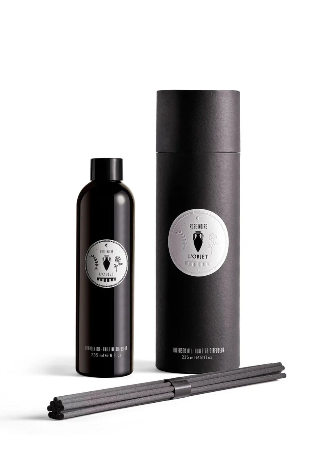 Premium Black Rose Essential Oil Refill for Aromatherapy Diffusers - Relaxing & Uplifting Scent for Home, Spa, Yoga & Meditation