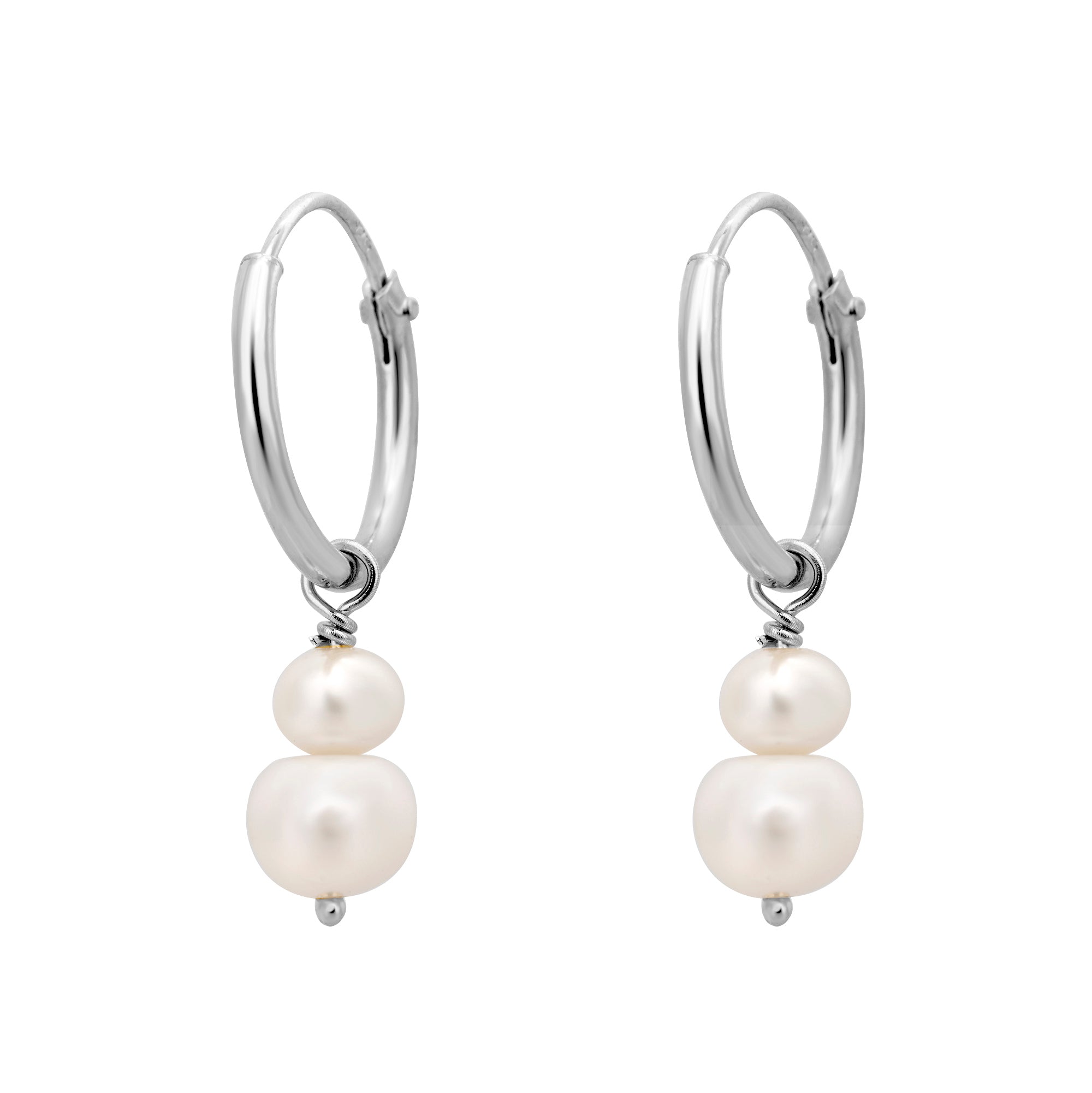 Unity Pearl Sleepers - Stylish and Comfortable Women's Pearl Earrings for Sleeping | Perfect for Overnight Wear, Travel & Relaxation