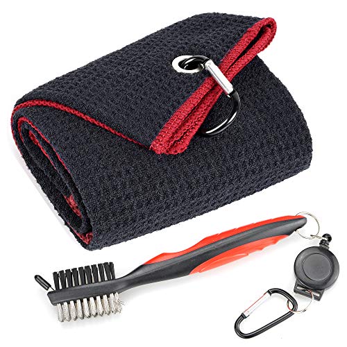 Black W/Red Towel+red Brush