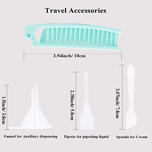 12 Pack TSA Approved Travel Size Toiletries Bottles Set - Leak Proof Flip Cap Spray & Lotion Containers, BPA Free Rigid Plastic for Shampoo Conditioner & Cosmetics - Perfect for Air Travel Carry On & Vacation Essentials (Transparent)