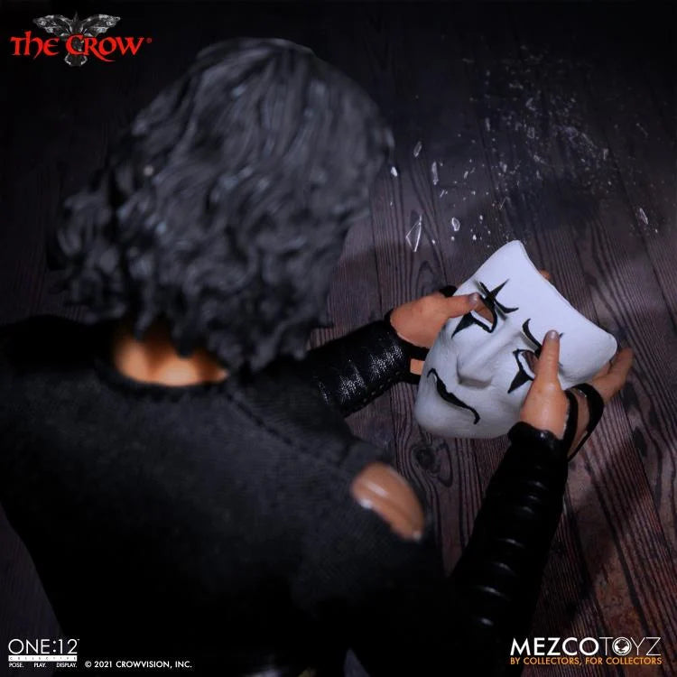 The Crow: One:12 Collective Eric Draven Action Figure - Highly Detailed Collectible for Movie Fans & Display