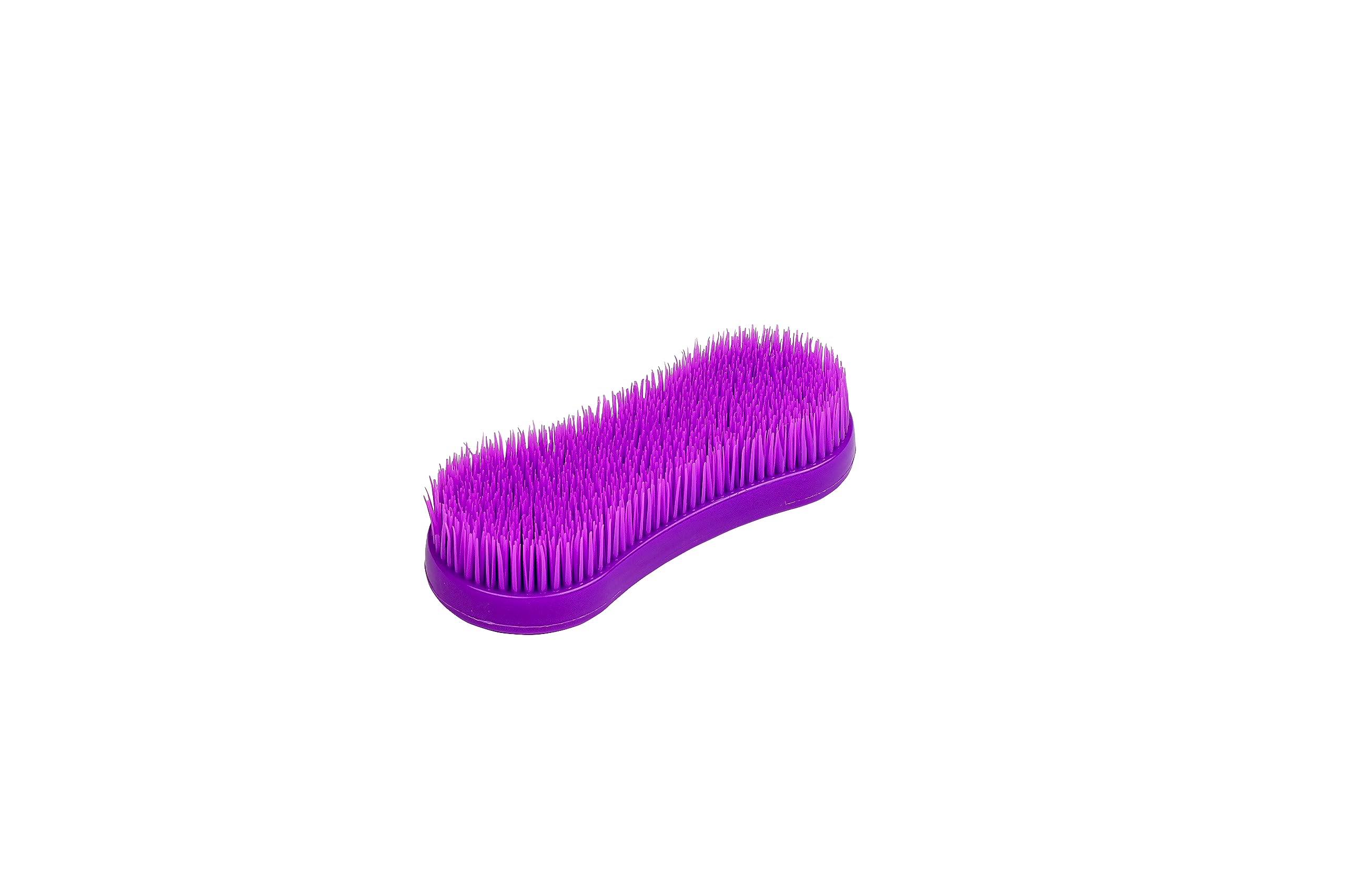 Roma Miracle Brush - Small Deep Purple Hair Detangling Brush for Smooth & Tangle-Free Hair - Perfect for Daily Styling, Travel & Salon Use