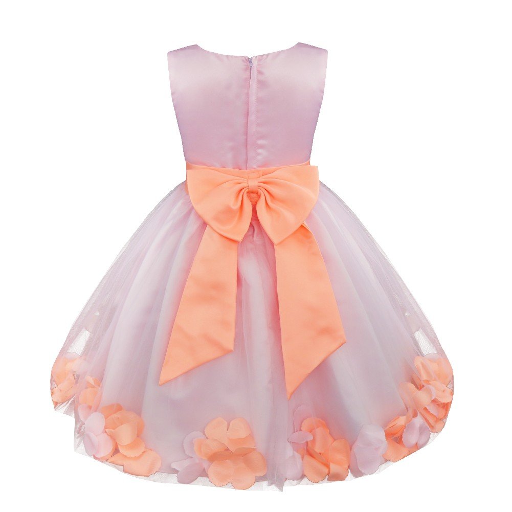 FEESHOW Elegant Flower Girl Dress for Weddings, Pageants, Bridesmaids, Graduation & Prom - Formal Party Gown for Special Occasions