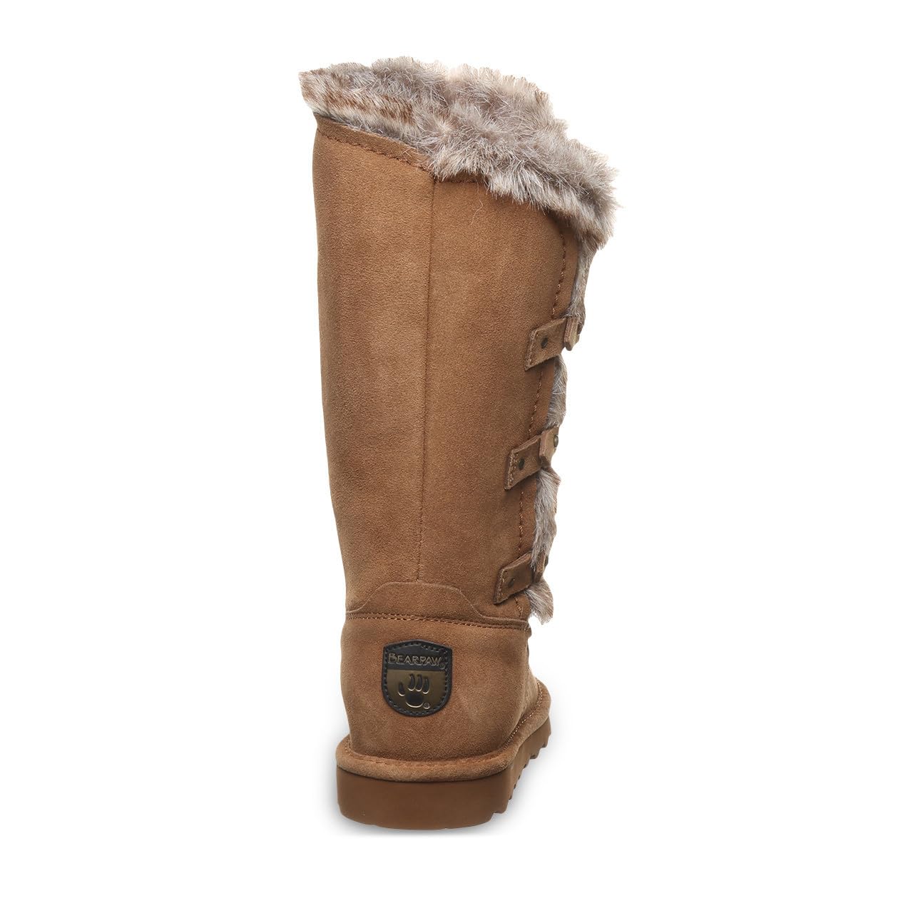 BEARPAW Women's Emery Slip-On Winter Boots - Classic Suede, Multiple Colors, Comfortable & Warm for Casual Wear, Outdoor Activities & Cold Weather