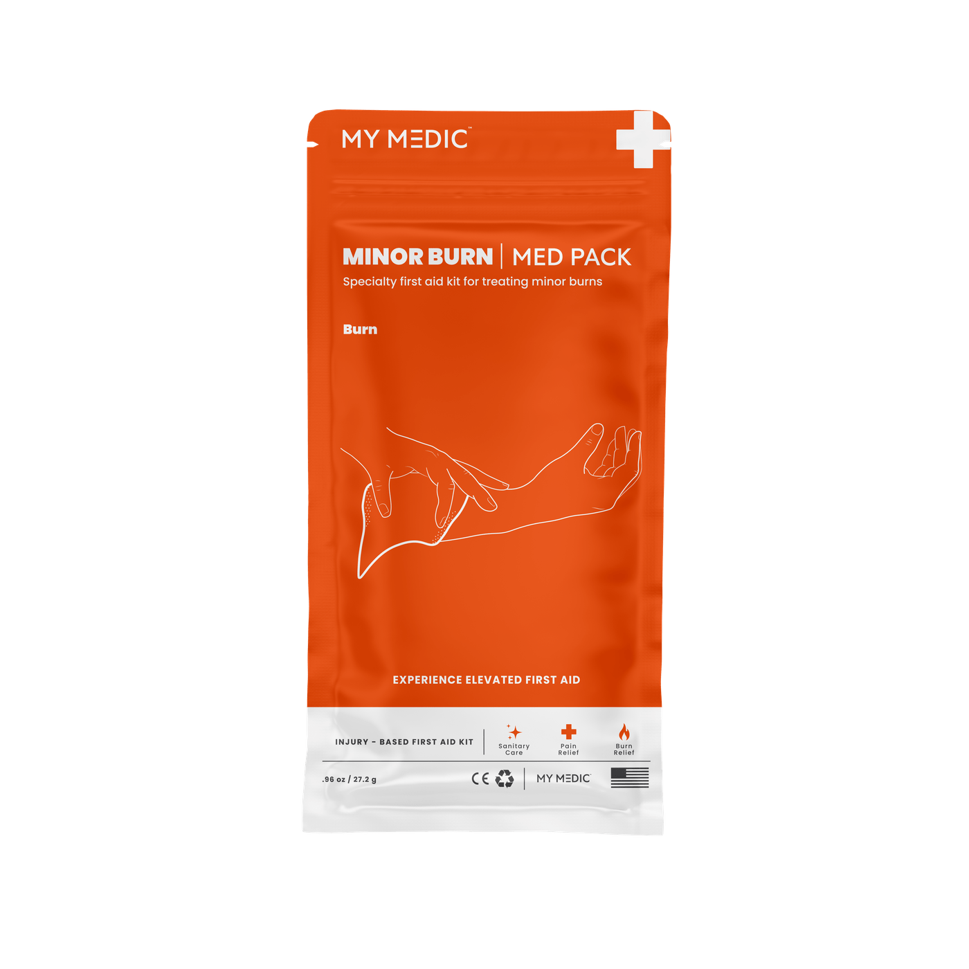 Minor Burn Medpack - First Aid Kit for Small Burns & Scalds | Quick Relief for Kitchen, Camping & Home Accidents