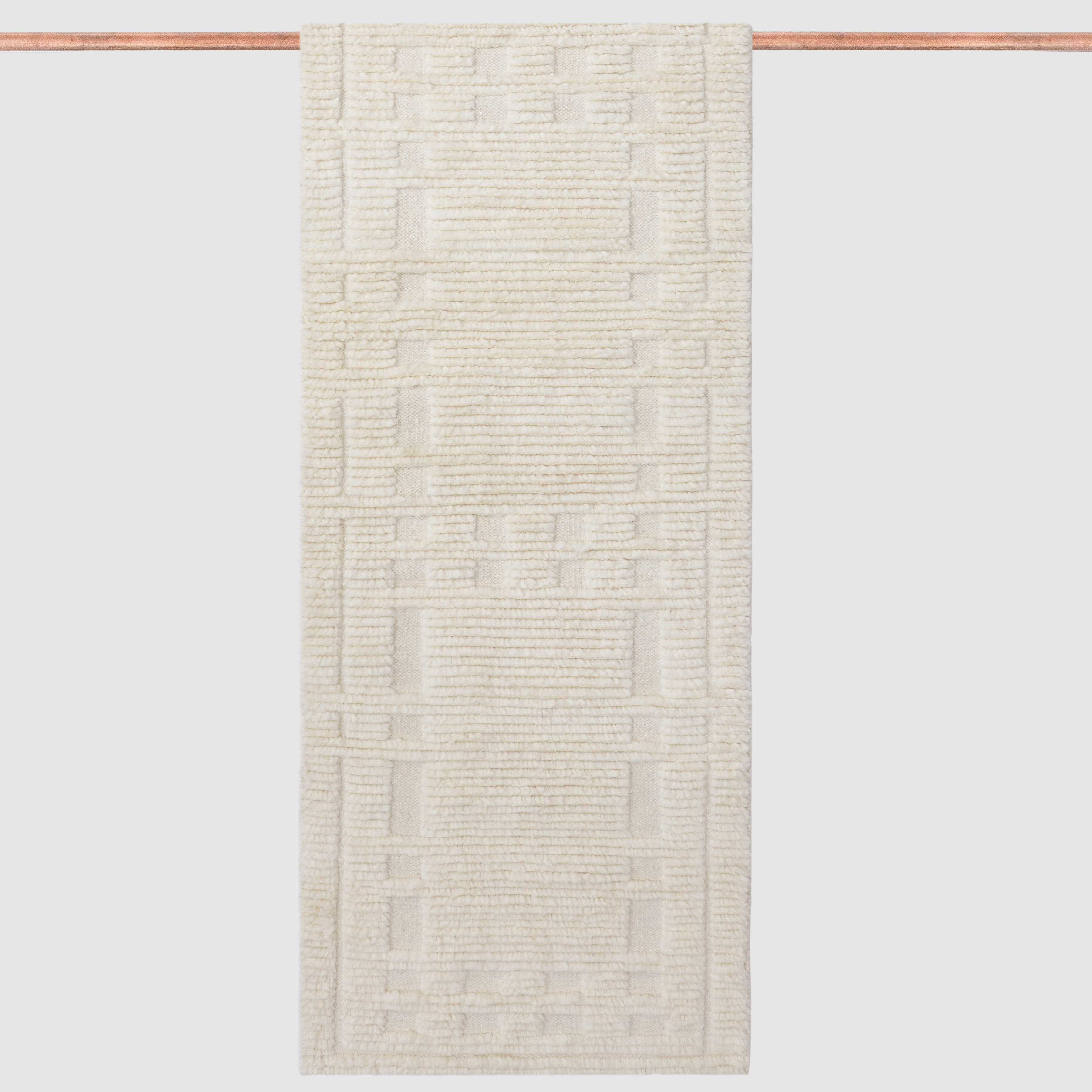 Chahana Hand Knotted Runner Rug - Premium Handmade Wool Carpet for Hallway, Dining Table, Bedroom Decor - Traditional Persian Design Home Accent