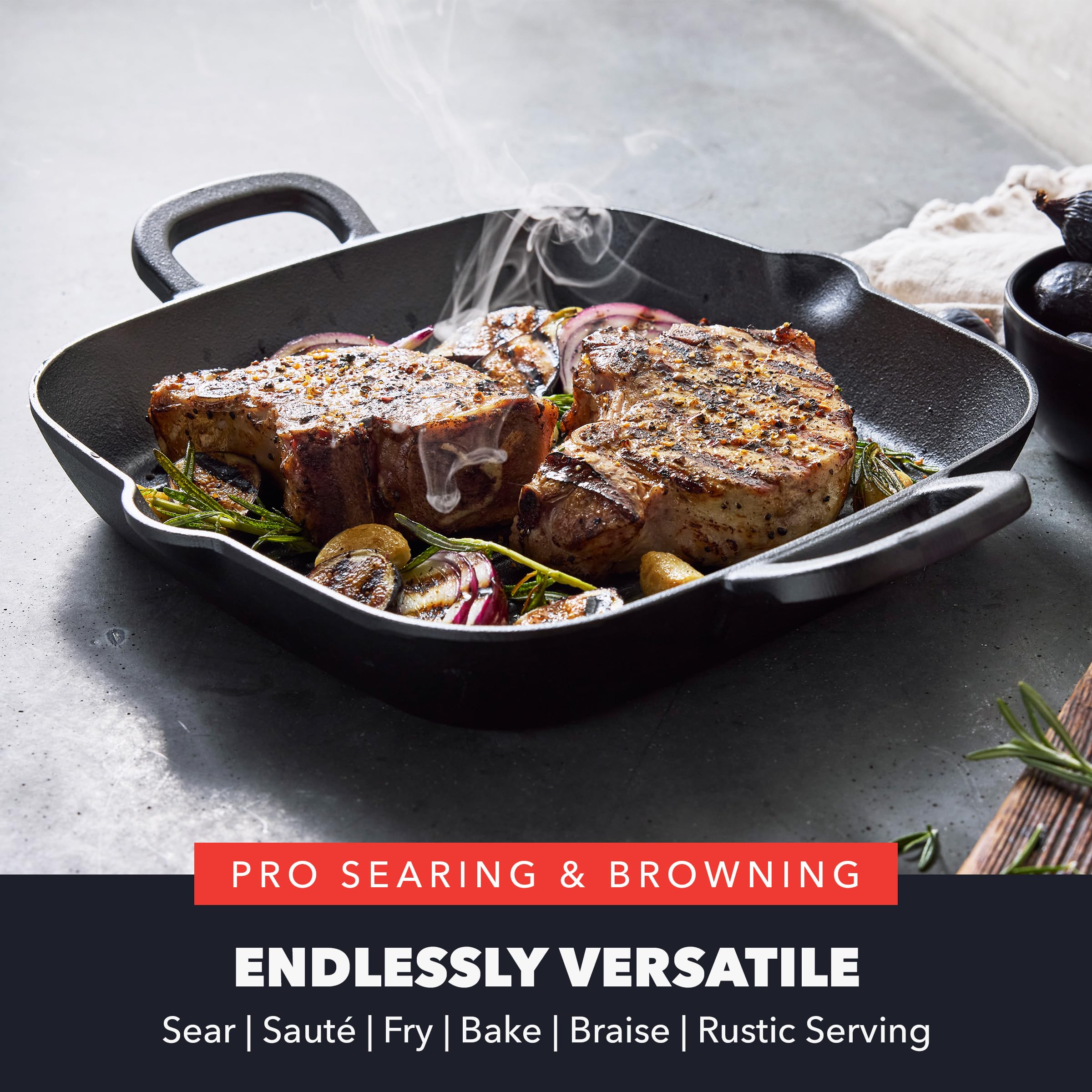 GreenPan x Bobby Flay Pre-Seasoned 11
