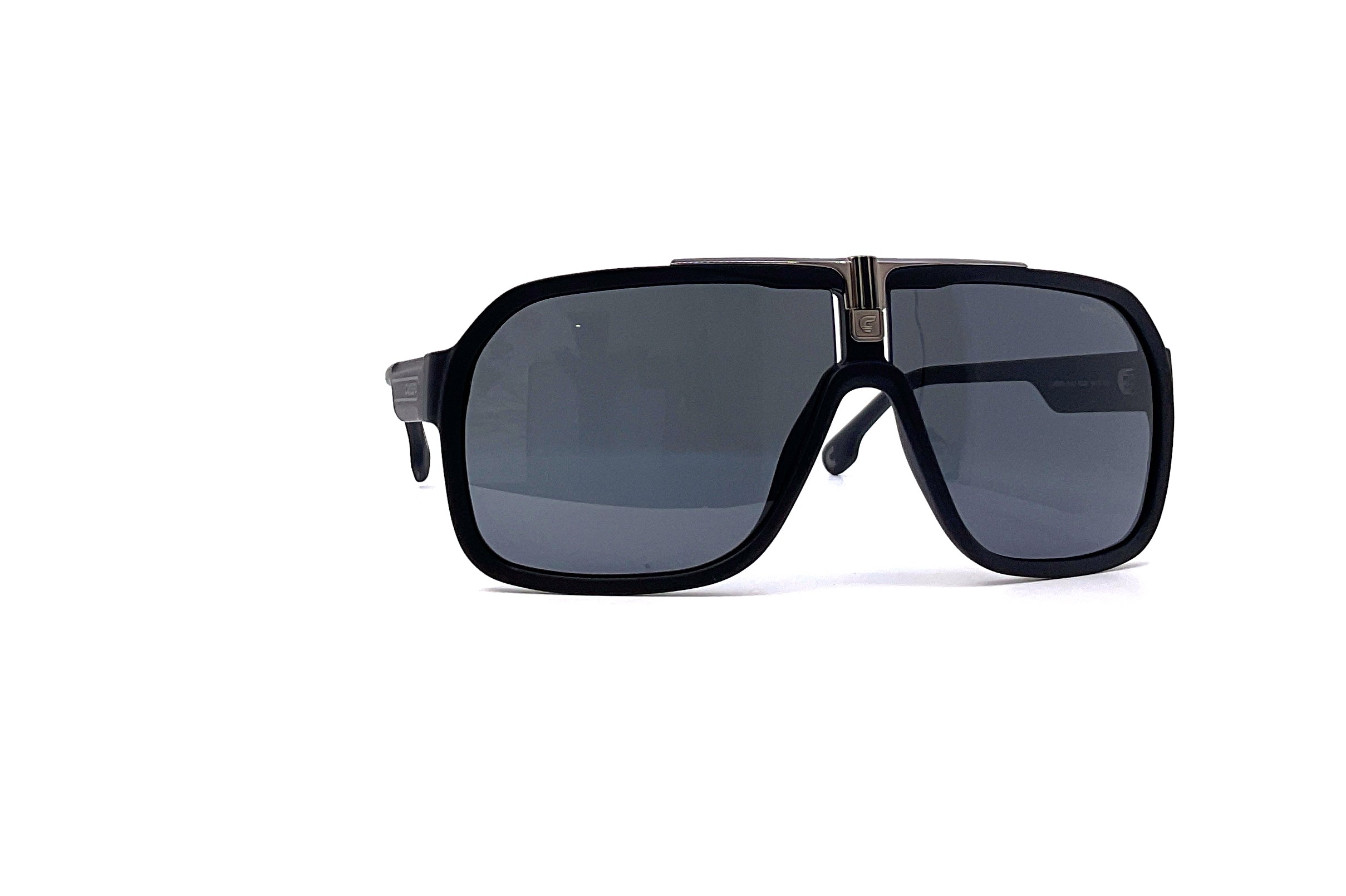 Carrera 1014/S Matte Black Sunglasses - Polarized UV Protection for Men & Women - Perfect for Driving, Running, and Outdoor Activities