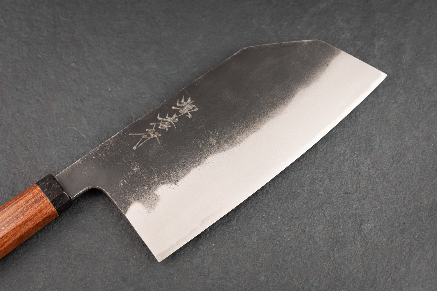 Premium Sakai Takayuki Togashi Shirogami Kurouchi Tall Bunka Knife 180mm - Japanese High Carbon Steel Chef's Knife for Slicing, Dicing & Precision Cutting - Perfect for Home Cooks & Professional Chefs