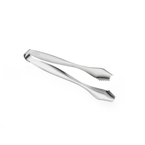 Barfly 7 Ice Tongs - Heavy Duty Stainless Steel Ice Cube Tongs for Cocktails, Bartending, and Home Use - Perfect for Bars, Parties, and Kitchen